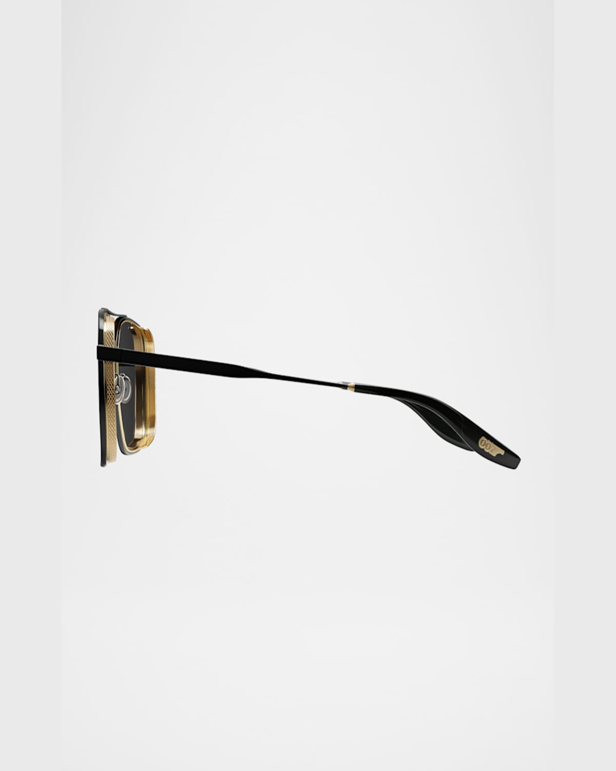 BARTON PERREIRA MEN'S SCARAMANGA 007 TITANIUM AVIATOR SUNGLASSES 