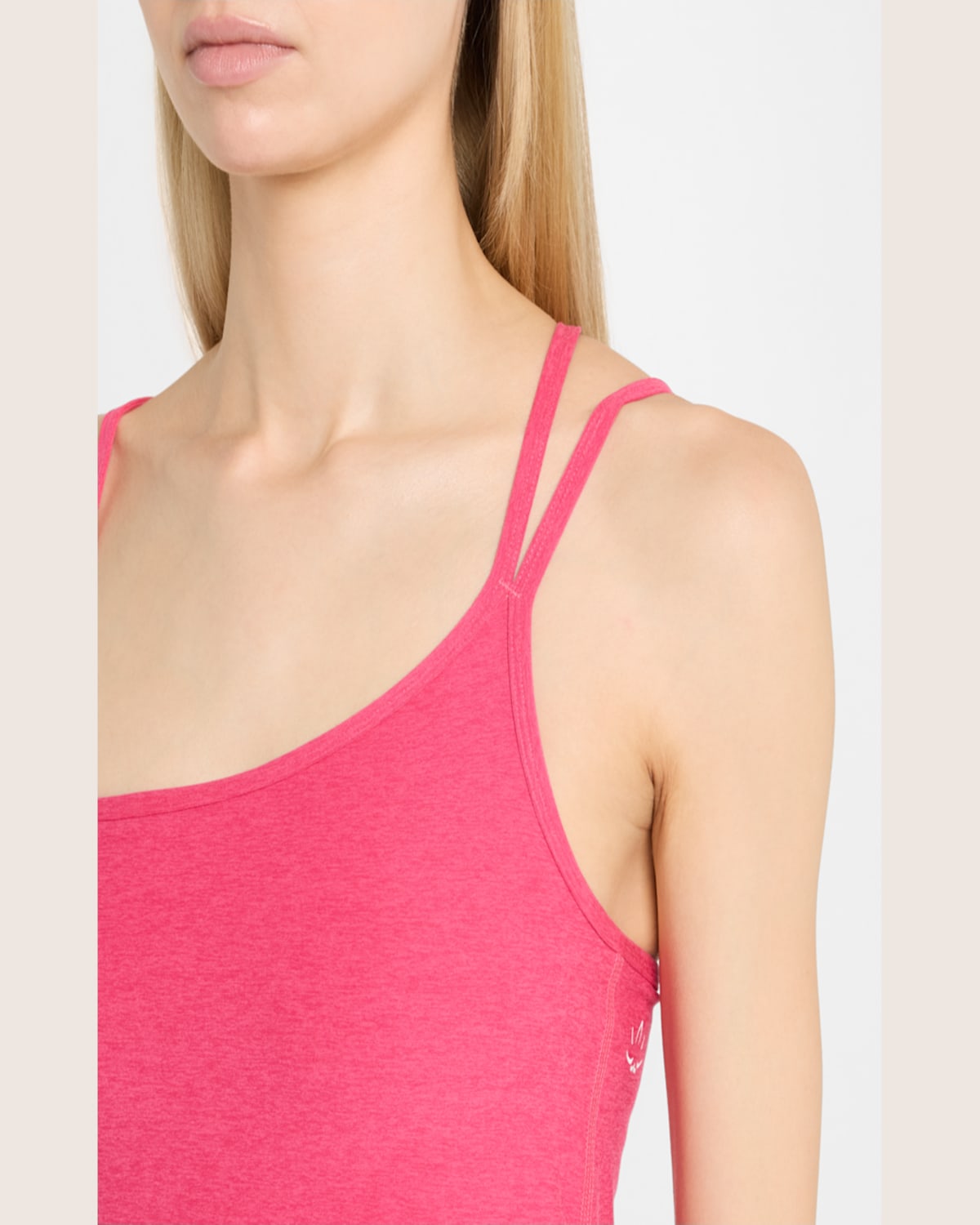 Shop Beyond Yoga Spacedye Fearless Mini Dress In Vivid Pink Heather