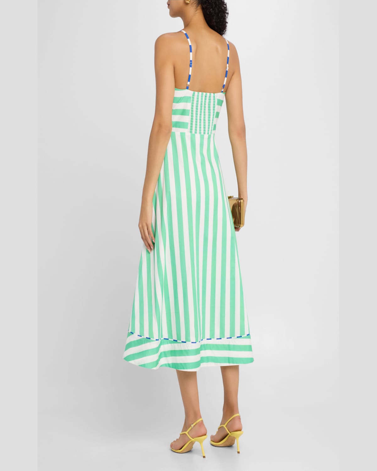 Rachel Antonoff Harper A-line Midi Dress In Painted Over