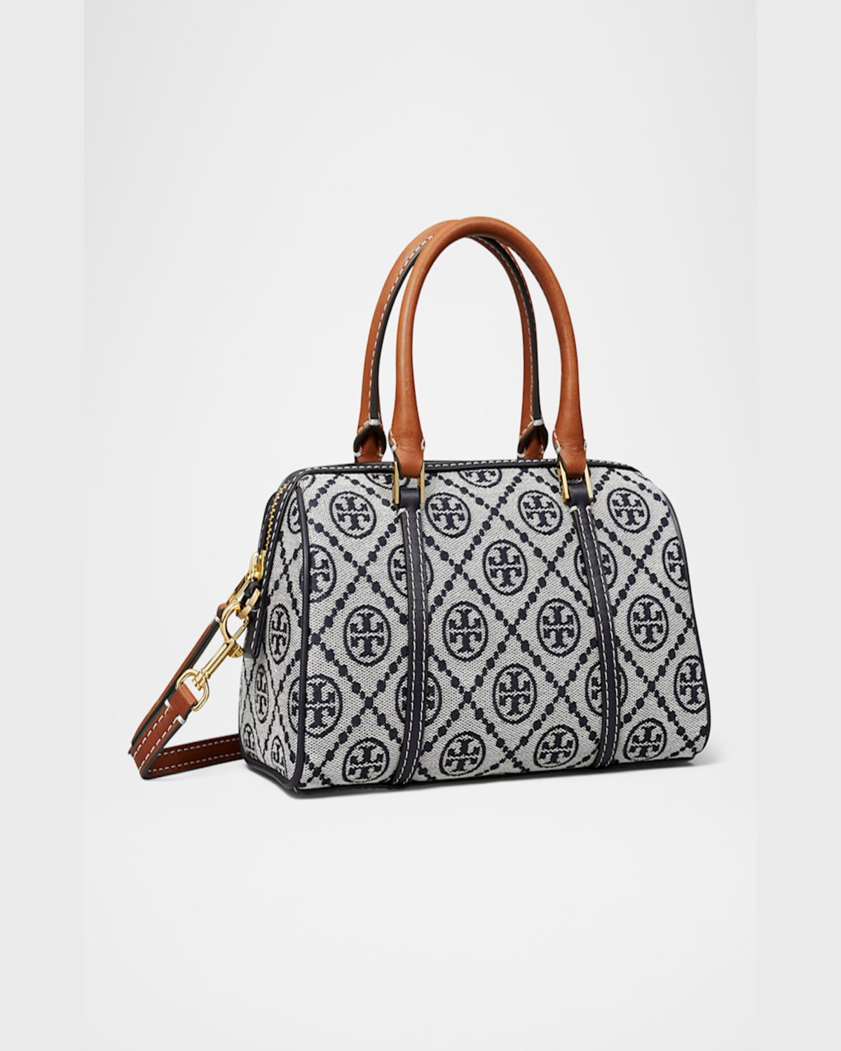 Tory Burch Mini T Monogram Barrel Crossbody Bag