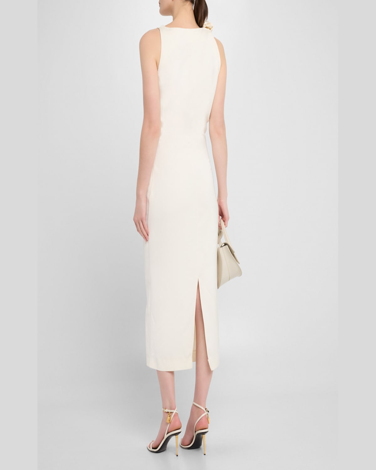 Amir Taghi Lilac Dress In Natural