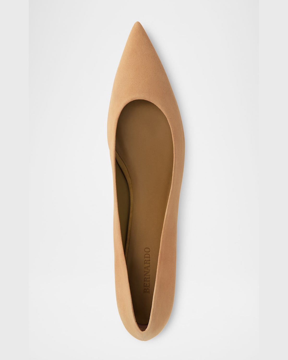 Bernardo Millie Suede Block-heel Pumps In Dune Kid Suede