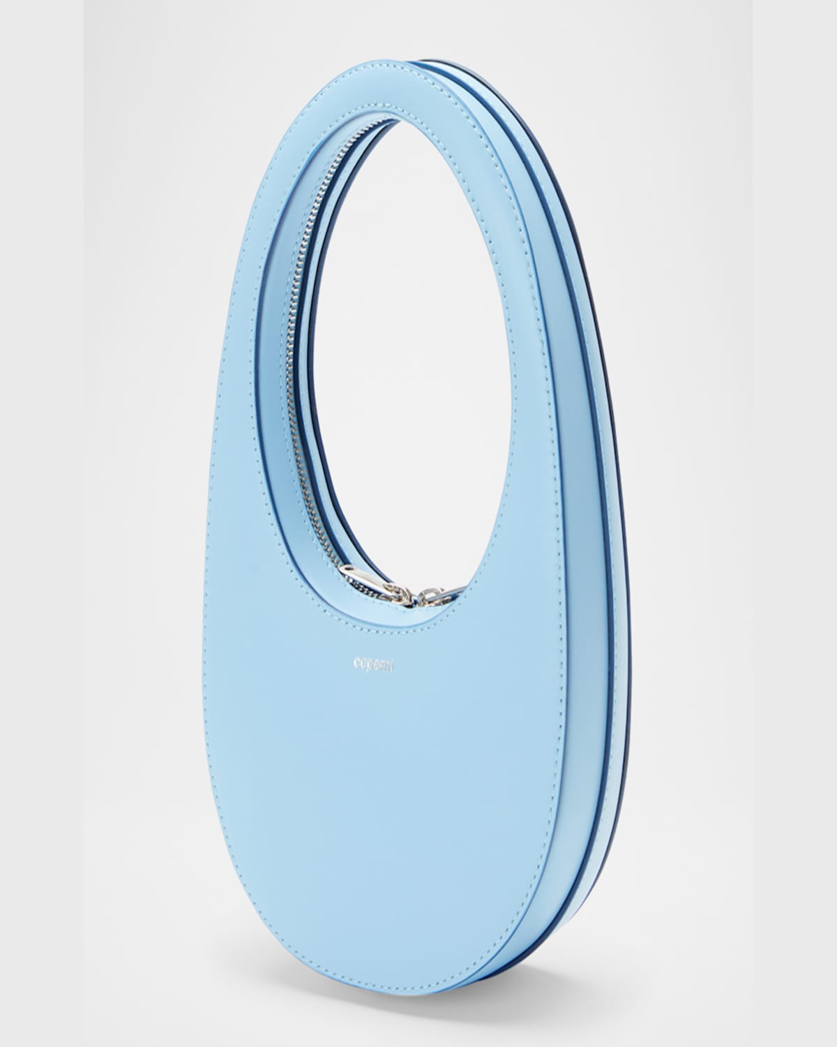 Coperni Swipe Mini Leather Top-handle Bag