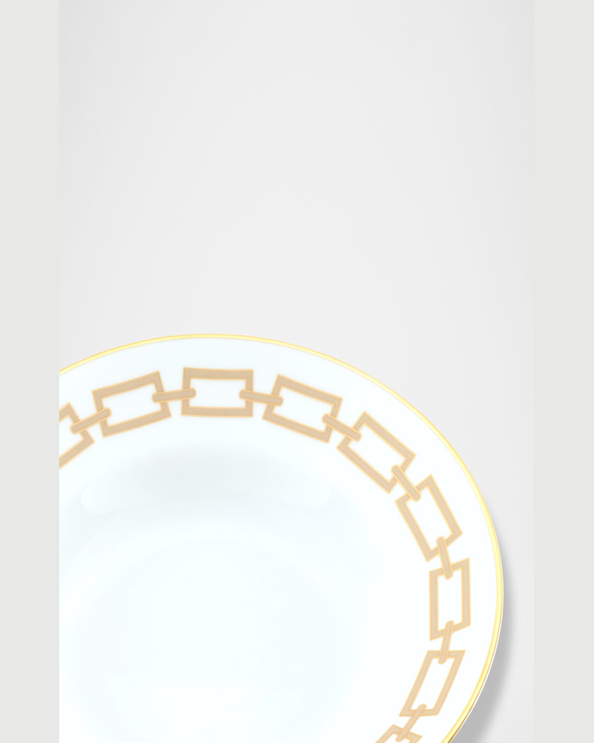 Ginori 1735 Catene Cachemire Soup Plate In Catene Cachemire