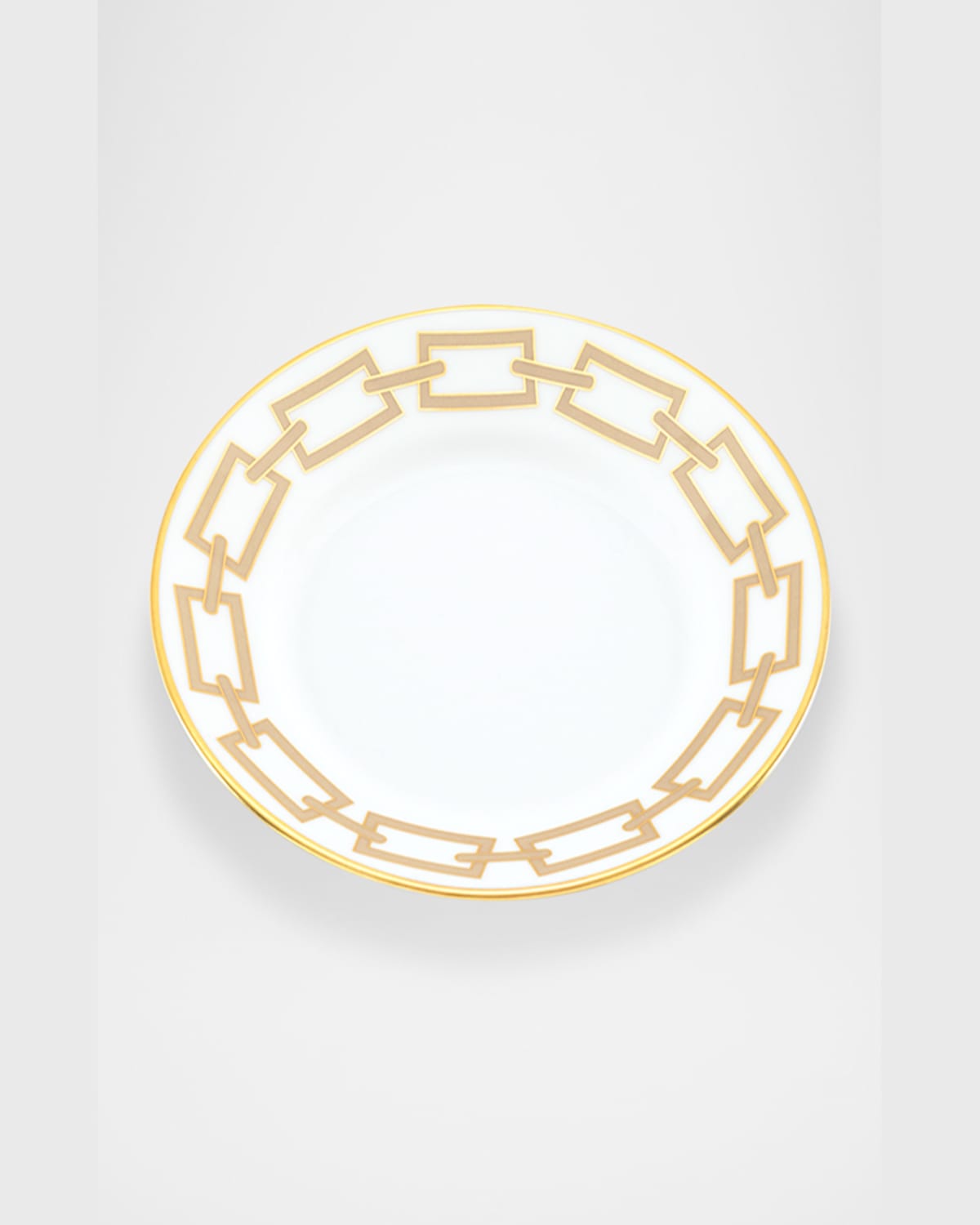 Ginori 1735 Catene Cachemire Flat Bread Plate In Catene Cachemire