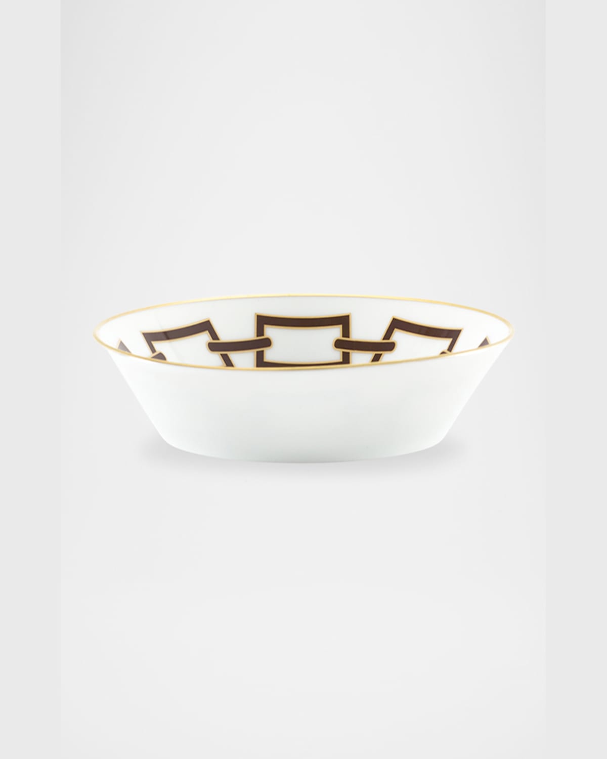 Ginori 1735 Catene Ebano Tea Saucer In Catene Ebano