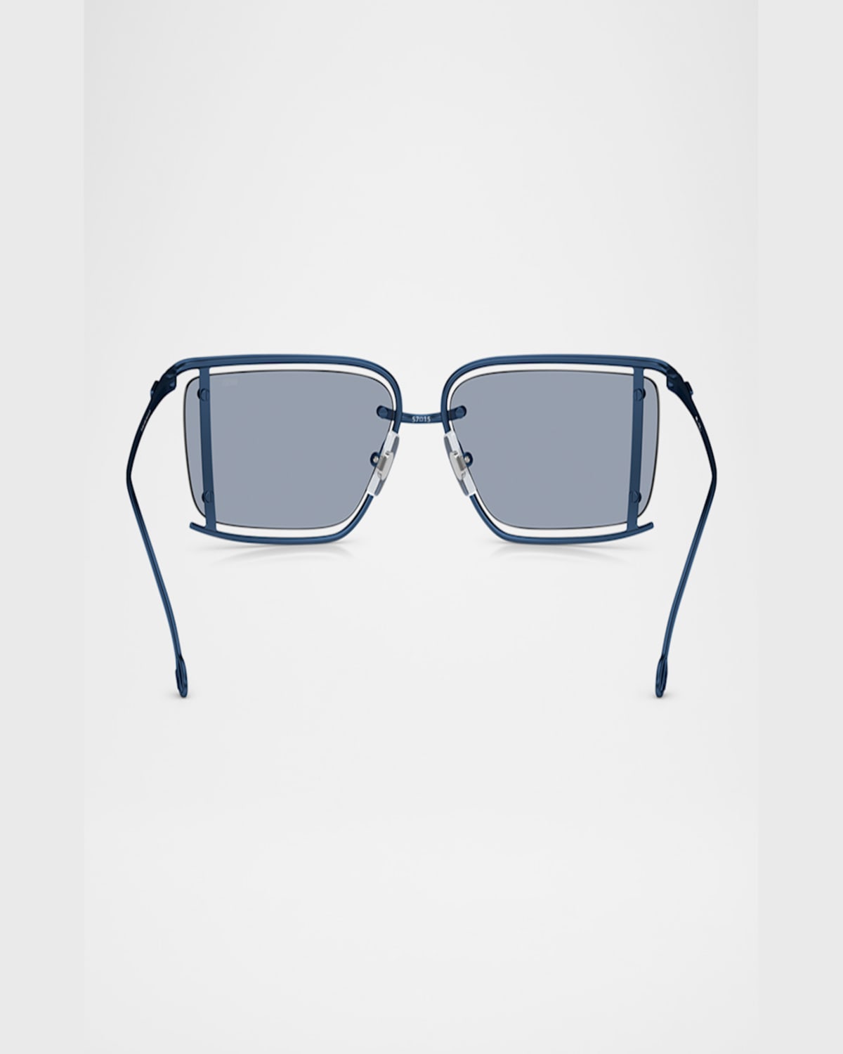 Diesel Men's Dl1002 Rectangular Sunglasses In Blue