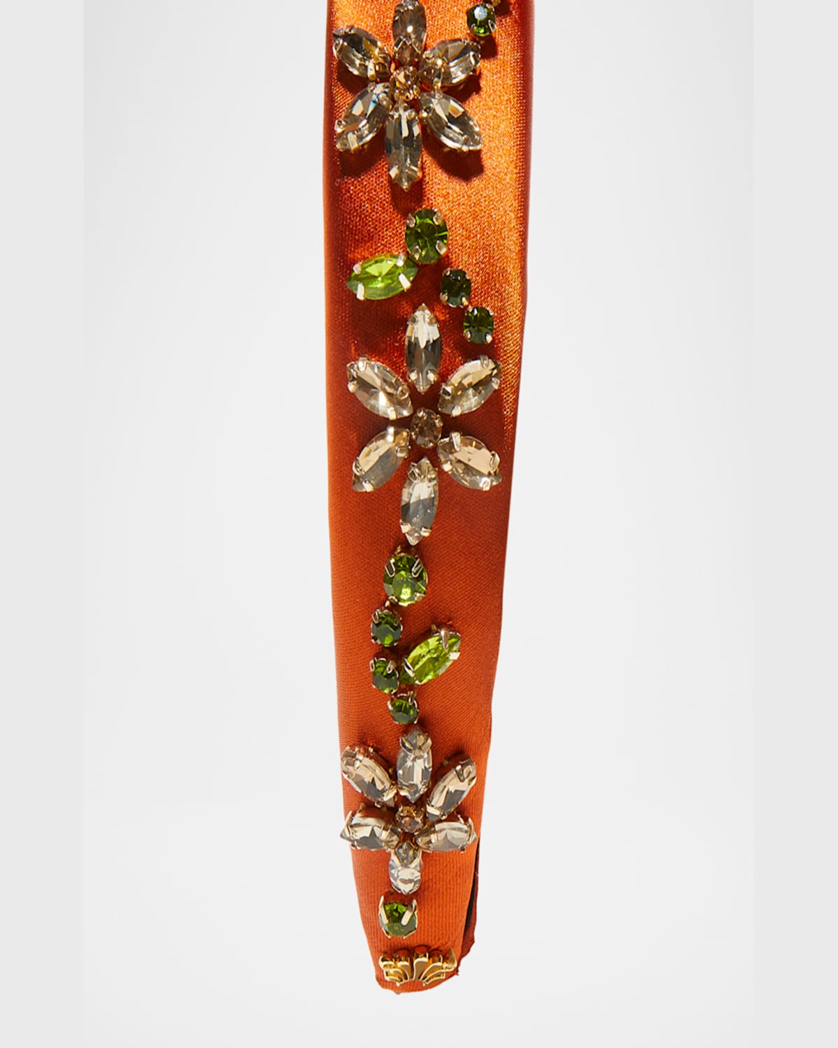 Lele Sadoughi Alice Crystal Garden Flower Headband In Sienna Meadow 999