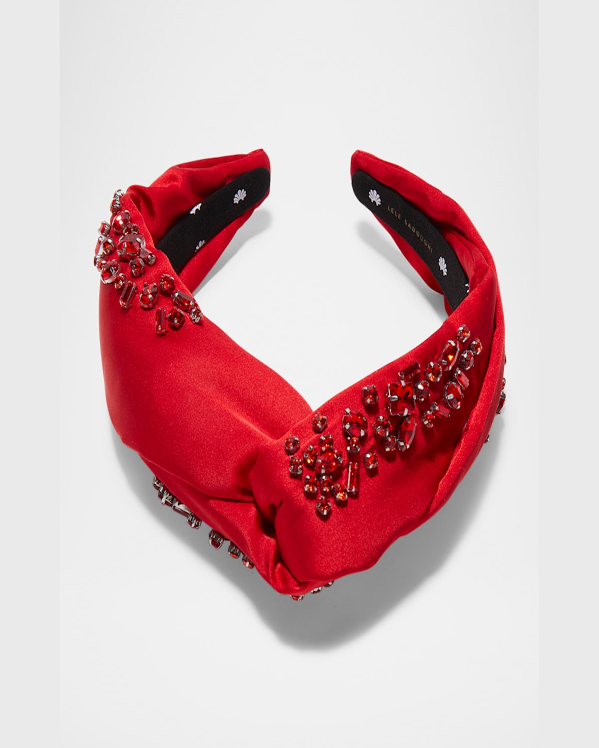 Lele Sadoughi Marlene July Ruby Jeweled Birthstone Headband In July Ruby 600