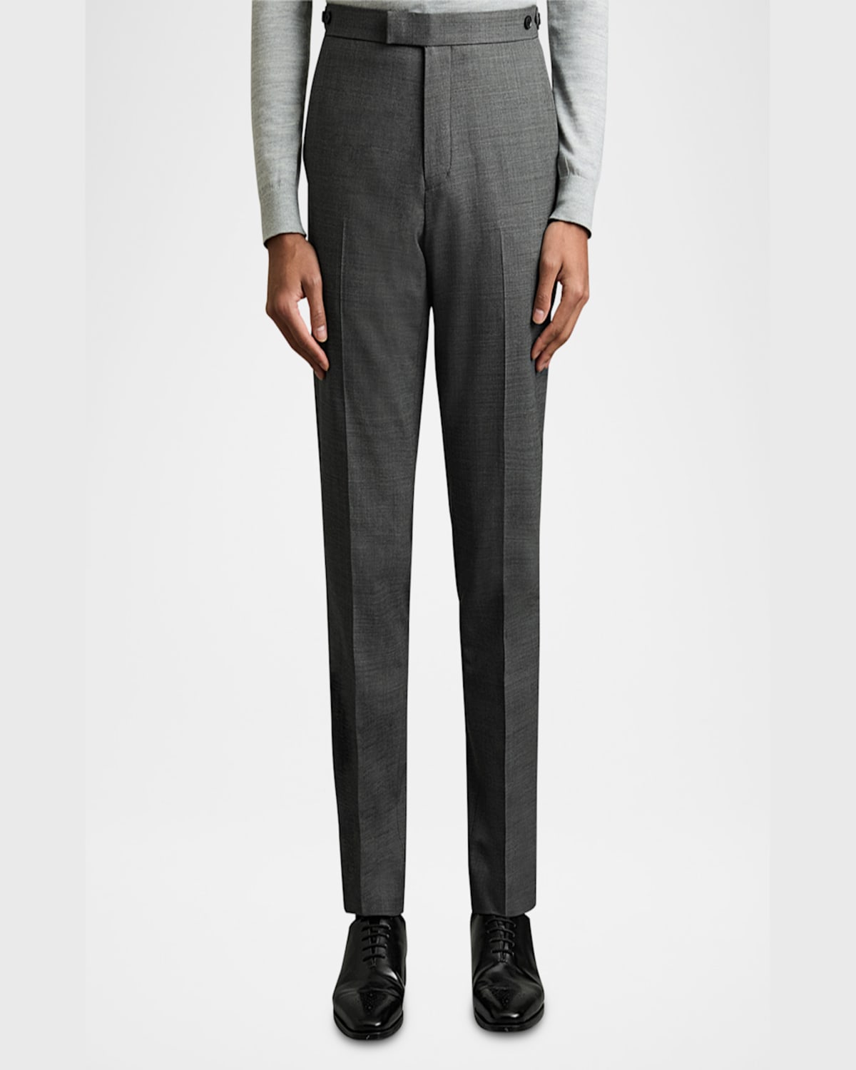 REISS MEN'S MALIBU TEXTURED TROUSERS