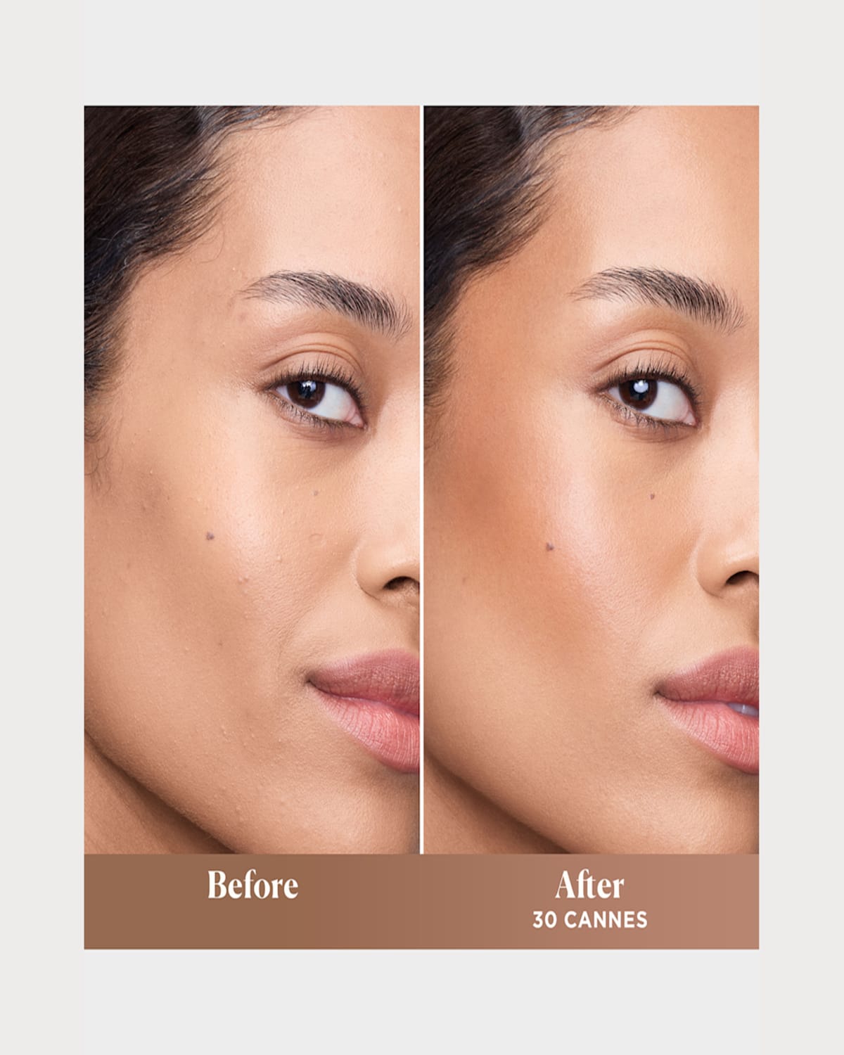 Laura Mercier Bronze Color Infusion Talc-free Matte & Luminous Duo 30 Cannes 0.3 oz / 9 G In 30 Cannes