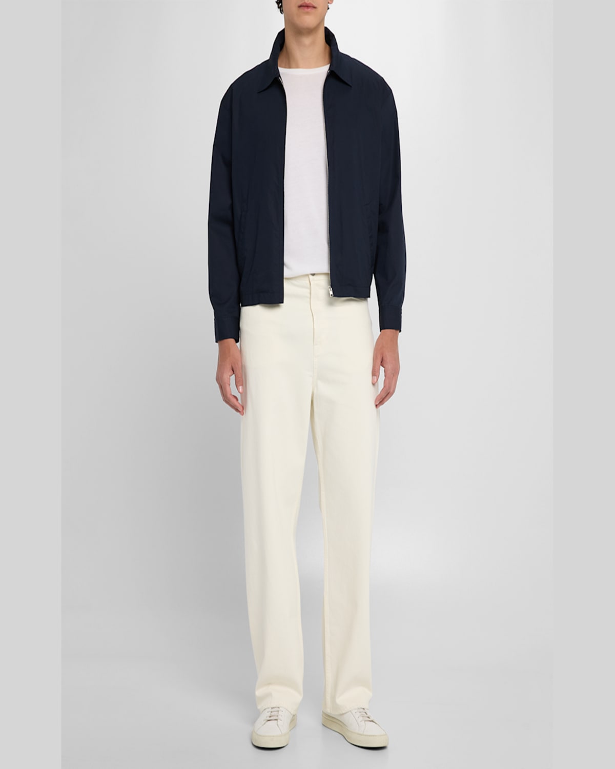 Frame Men's Zip-front Cotton Poplin Jacket
