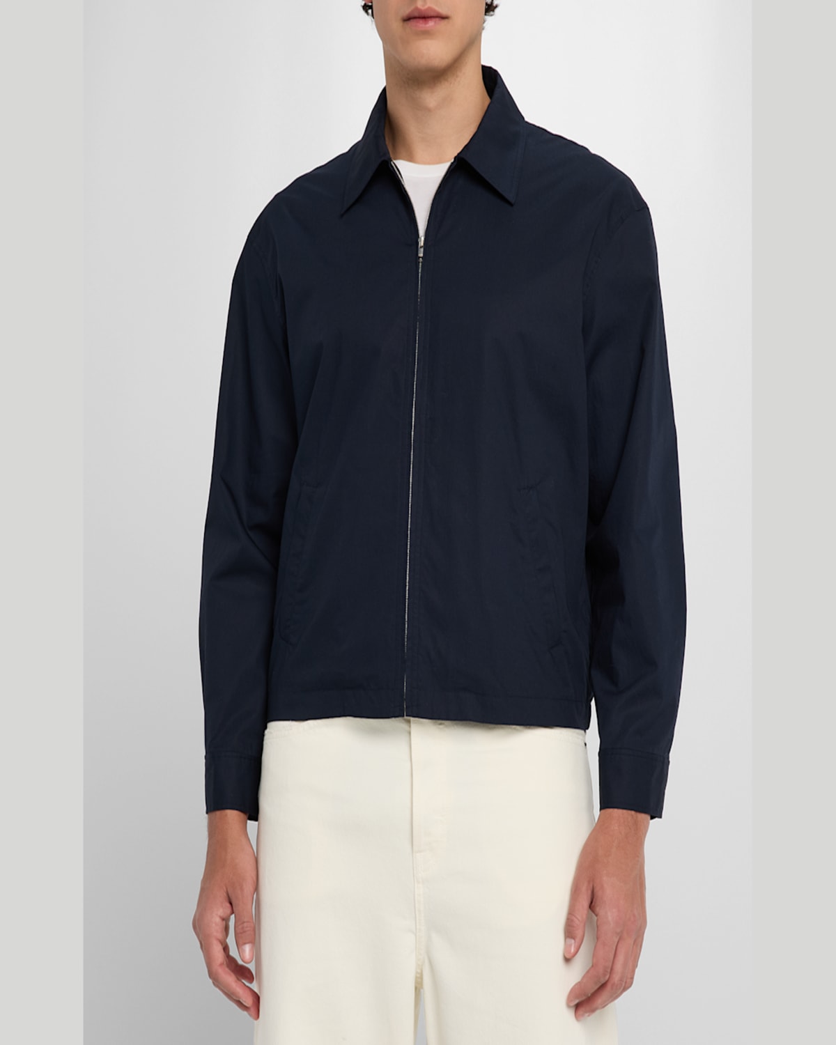 Frame Men's Zip-front Cotton Poplin Jacket