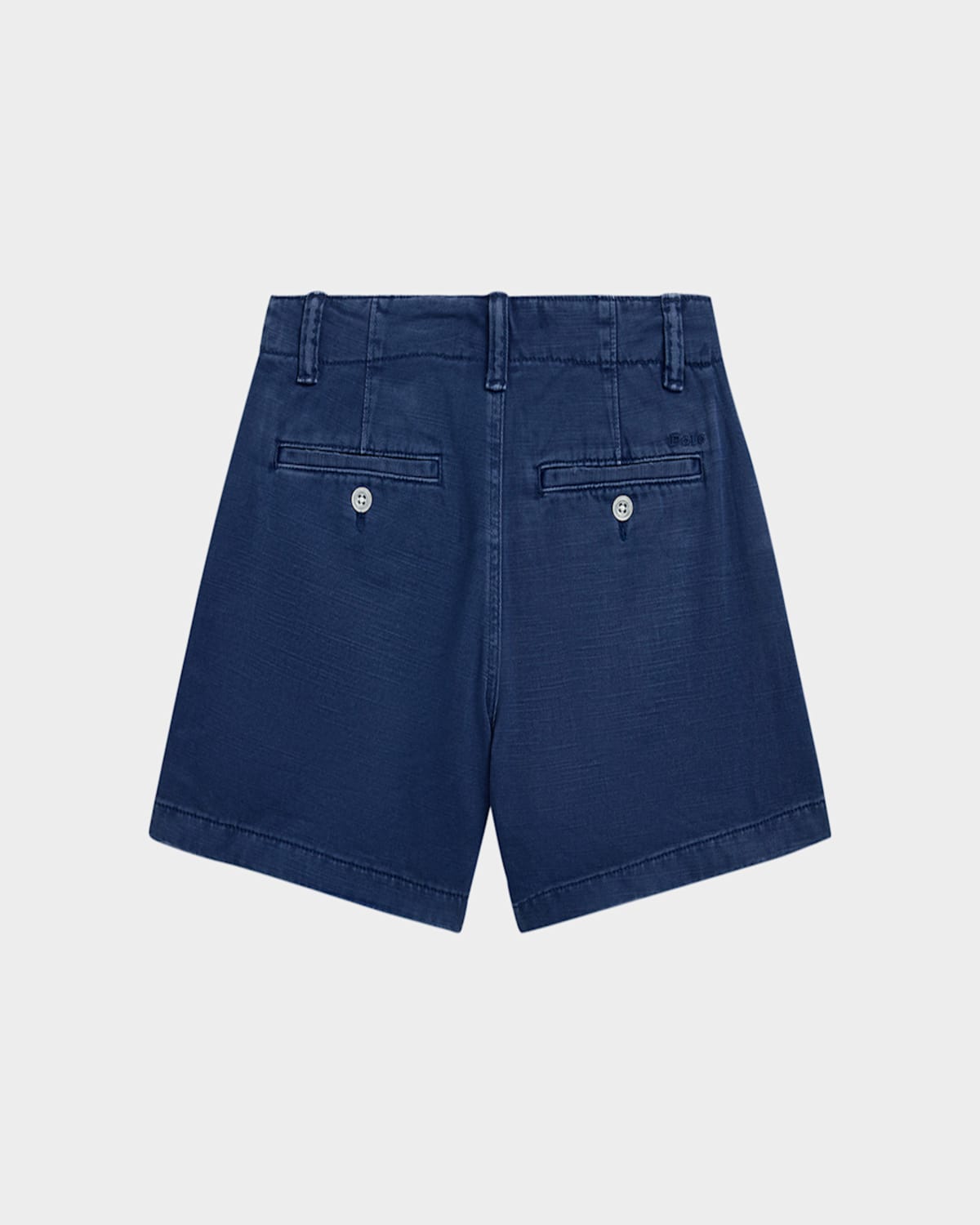 RALPH LAUREN BOY'S CHINO EMBROIDERED SHORTS 