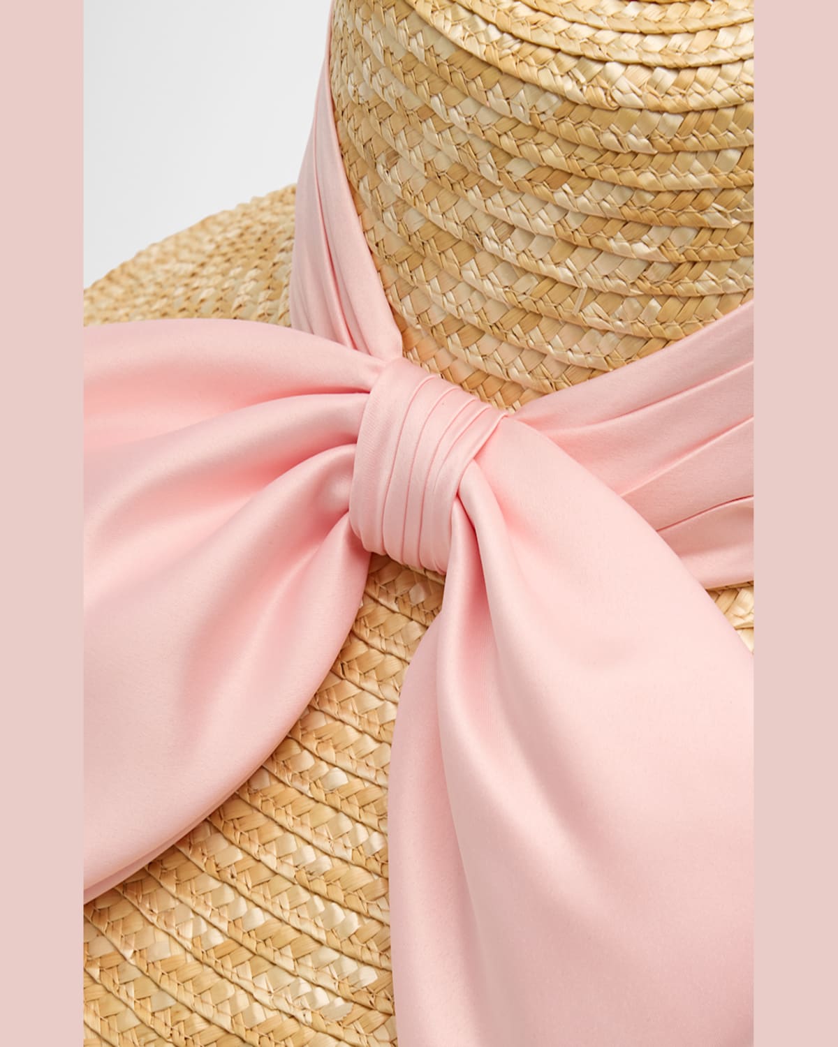 Shop Eugenia Kim Mirabel Bow Straw Hat In Natural