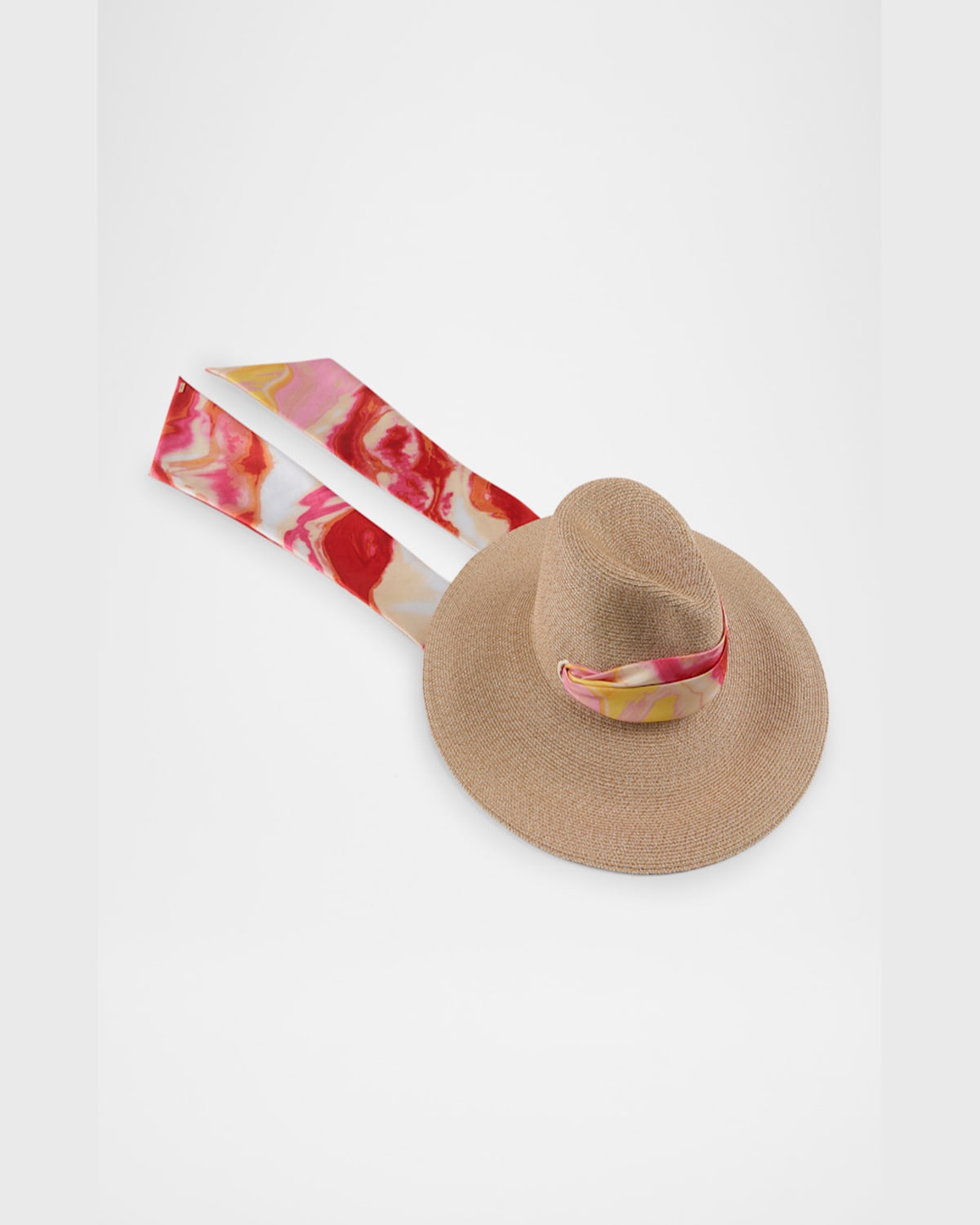 Eugenia Kim Cassidy Straw Fedora Hat In Sand