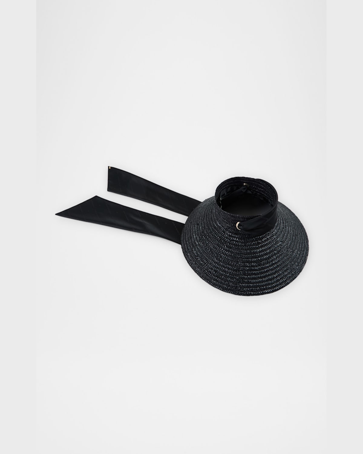 Shop Eugenia Kim Arabella Open-crown Straw Beach Hat In Black