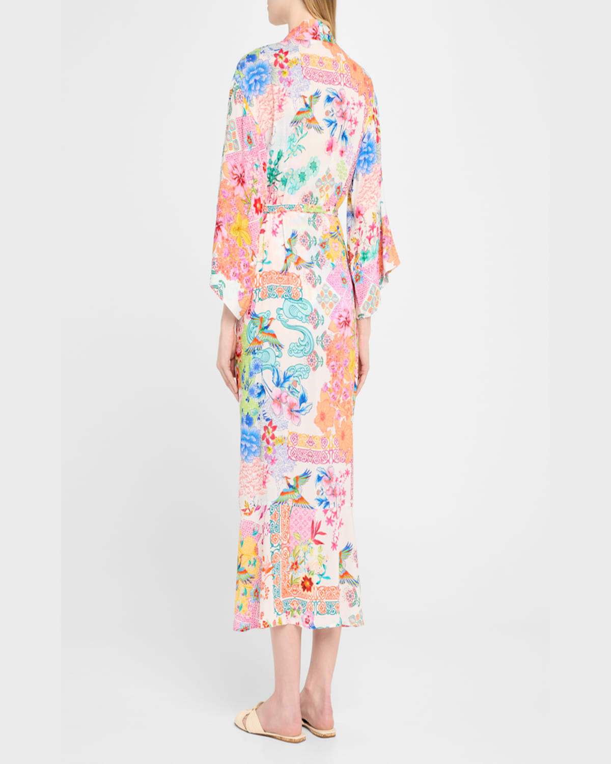 Johnny Was Paula Kimono Robe Coverup In Paula