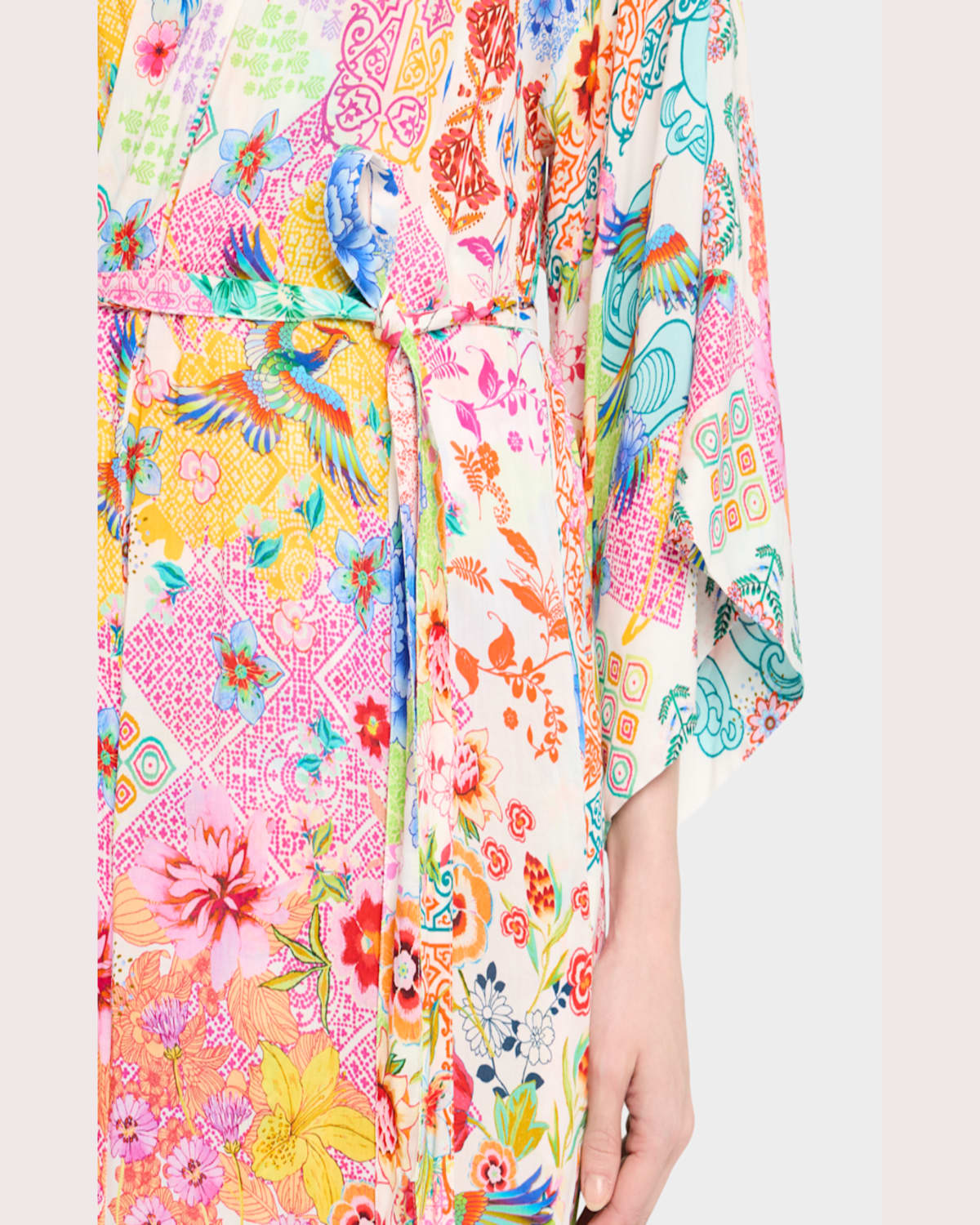 Johnny Was Paula Kimono Robe Coverup In Paula