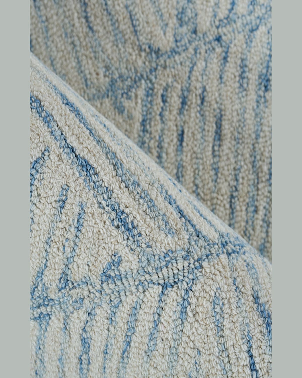 Exquisite Rugs Kascata 6785 Area Rug, 6' X 9' In Blue/ivory