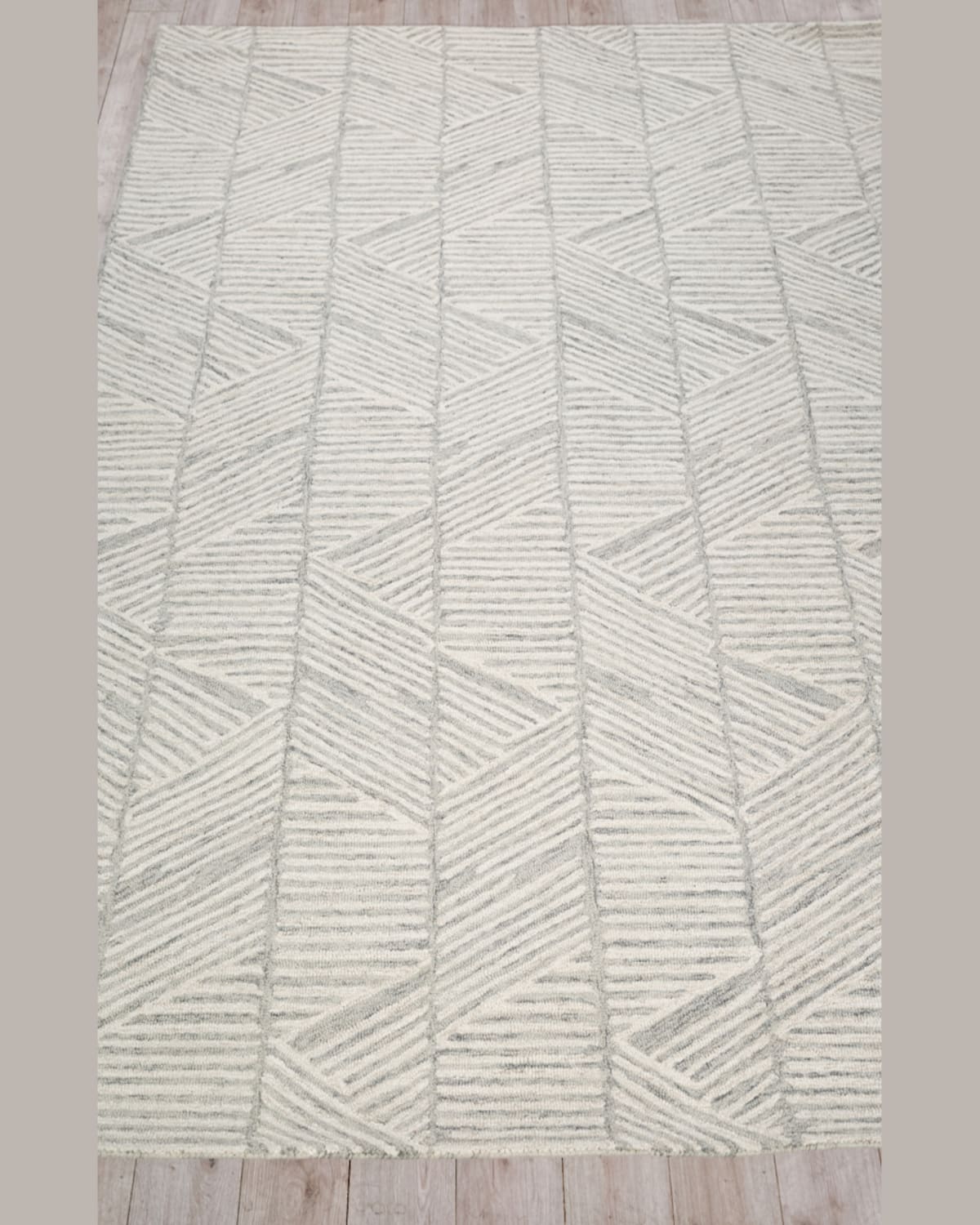 Exquisite Rugs Kascata 6786 6'x9' Area Rug In Silver/ivory