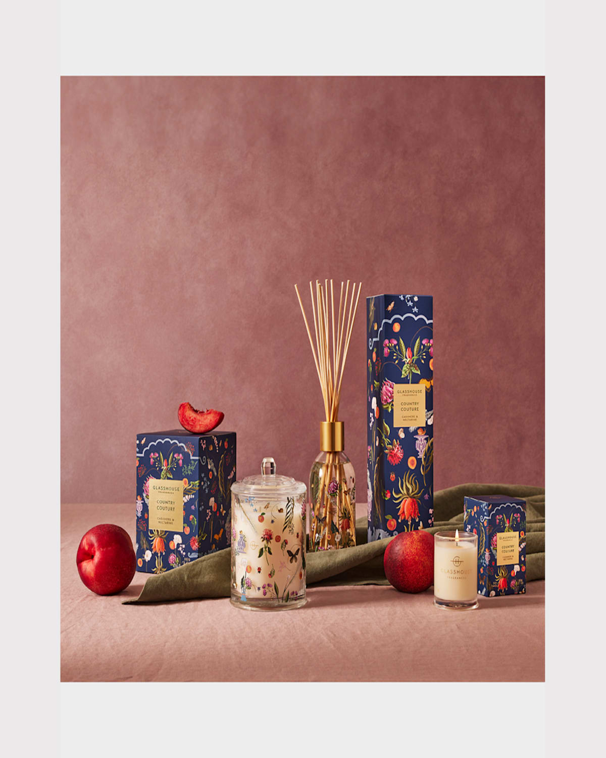 Glasshouse Fragrances Country Couture Diffuser, 8.4 Oz.