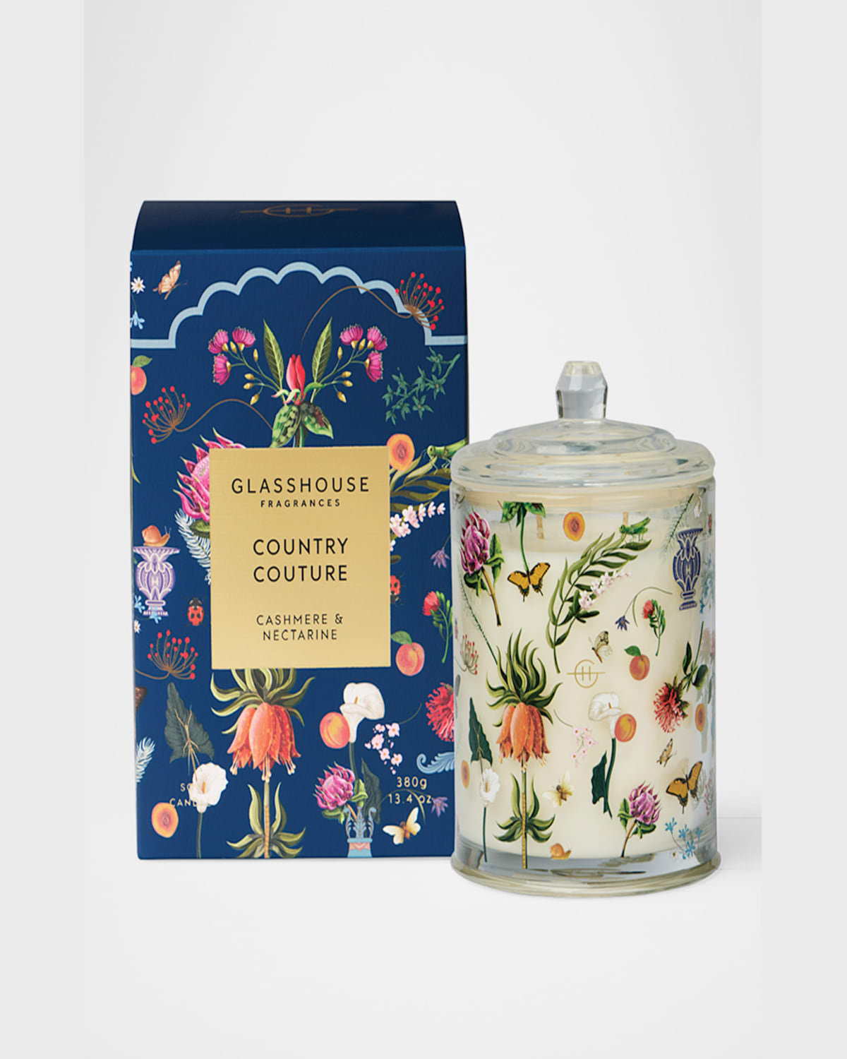 Glasshouse Fragrances Country Couture Candle, 13.4 Oz.