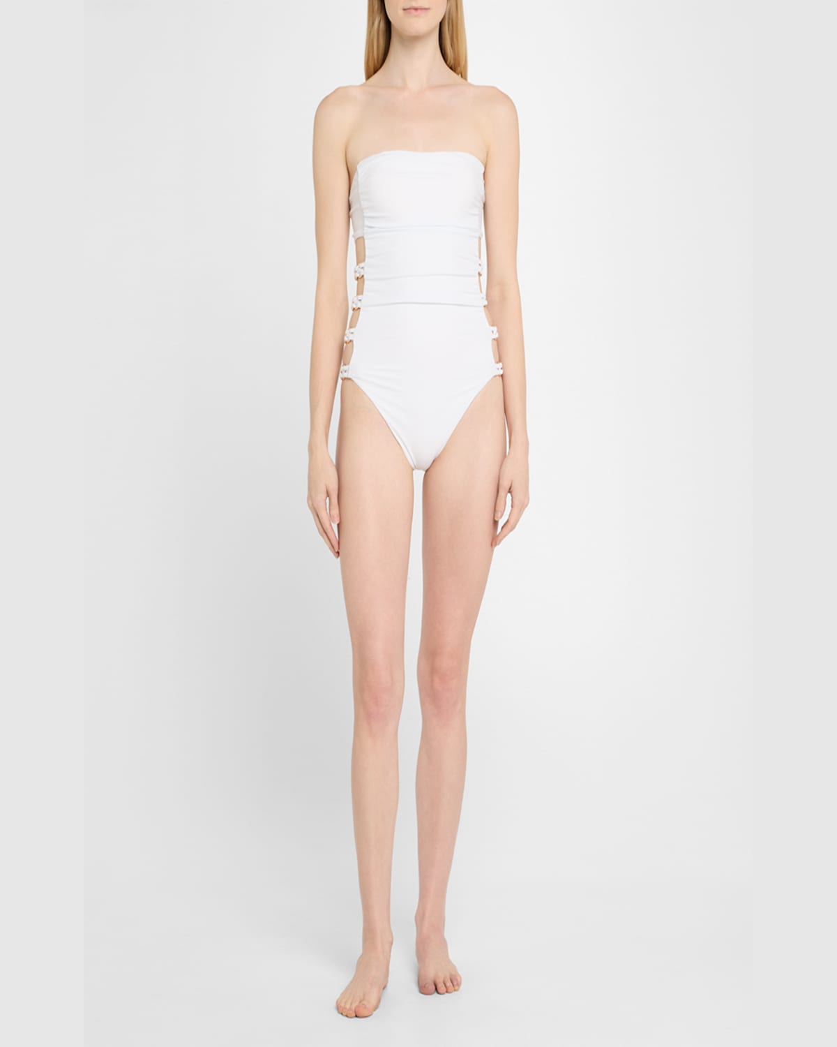 RAMY BROOK VIVIANA STRAPLESS ONE-PIECE SWIMSUIT 