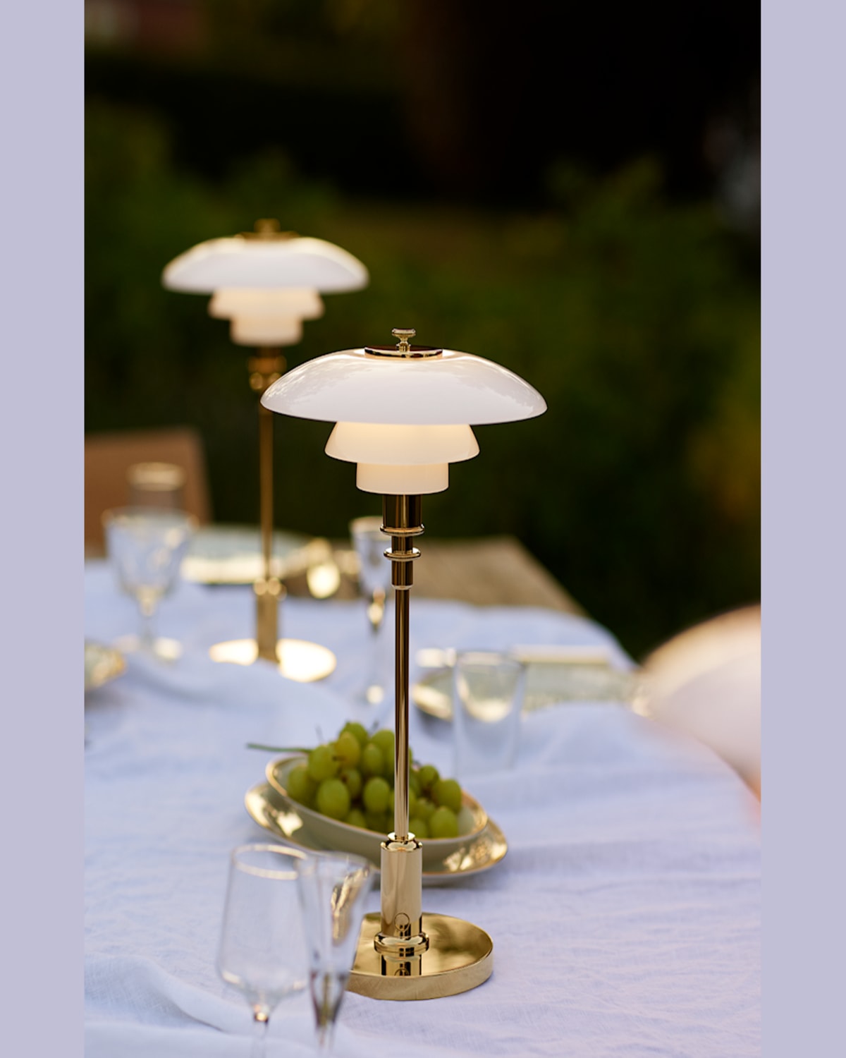 Louis Poulsen Ph 2/1 Table Lamp In Brass