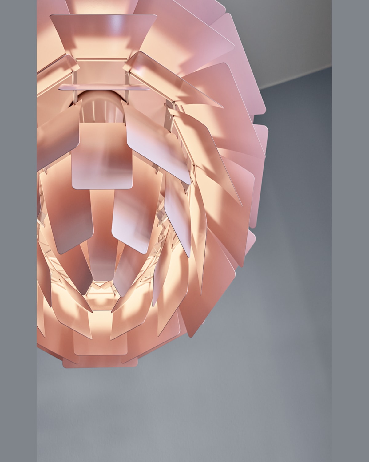 Louis Poulsen Ph Artichoke Lamp In Pale Rose