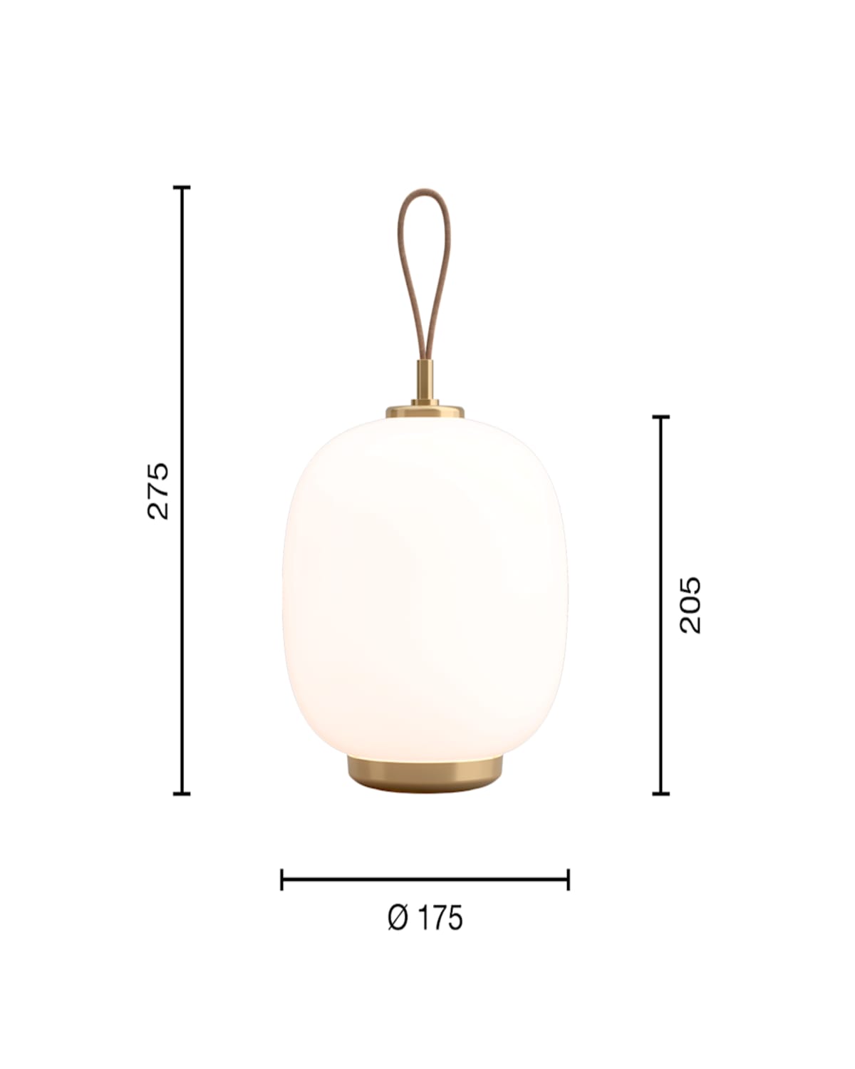 Louis Poulsen Vl45 Radiohus 6.9" Portable Lamp In Pale Rose