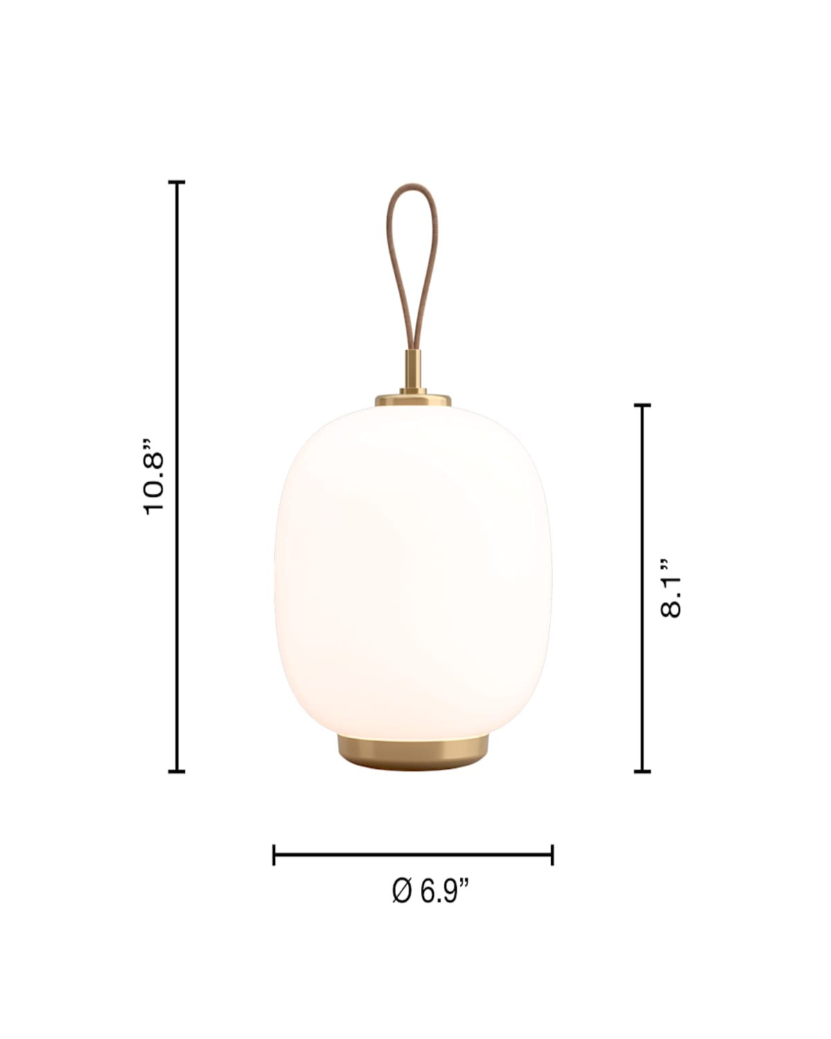 Louis Poulsen Vl45 Radiohus 6.9" Portable Lamp In Pale Rose