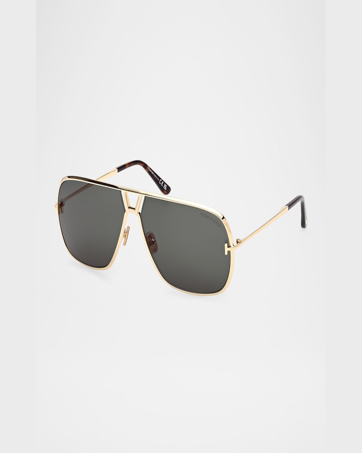 Tom Ford Ft1204 Stavros Sunglasses Gold In Green