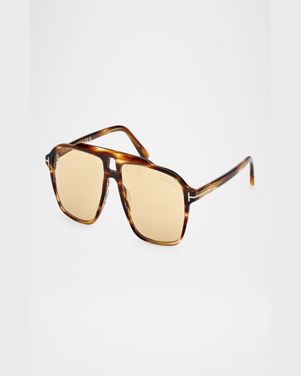 Tom Ford Men's Autari Photochromic Acetate Aviator Sunglasses