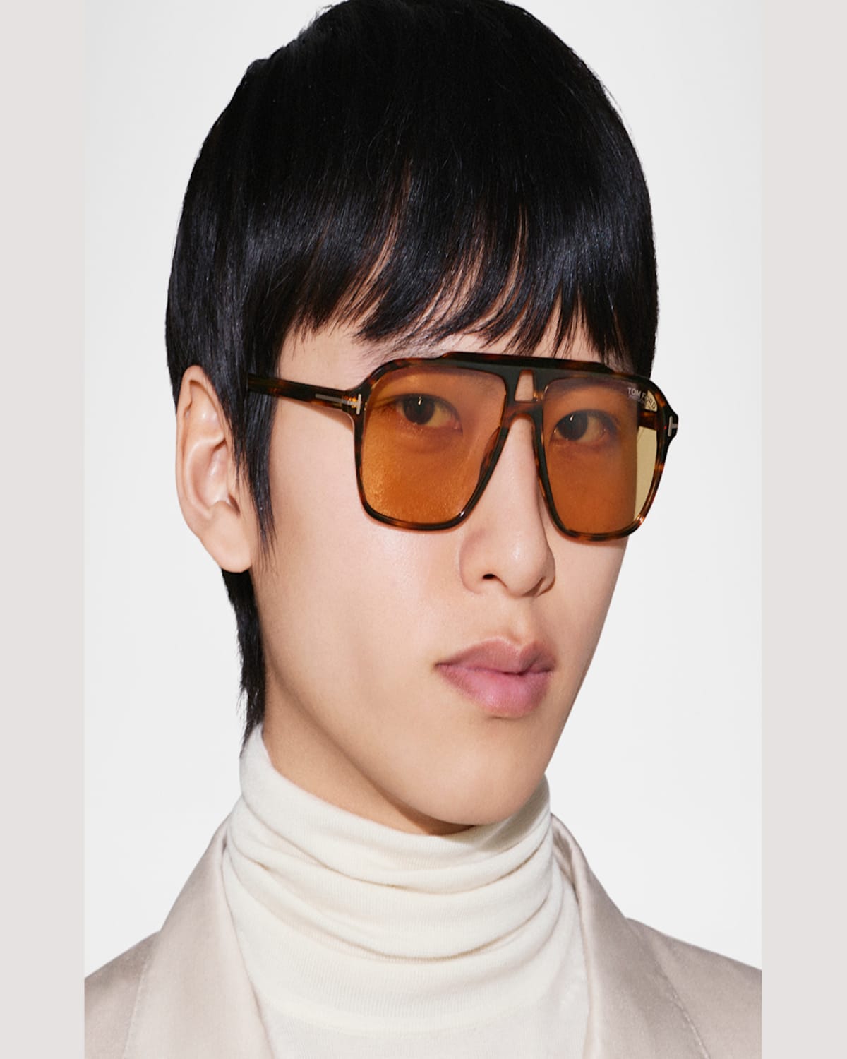 Tom Ford Men's Autari Photochromic Acetate Aviator Sunglasses
