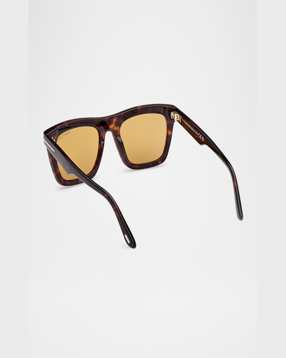 Tom Ford Mens Dark Havana Tf1208 Lelio Square-frame Acetate Sunglasses In Shiny Dark Havana