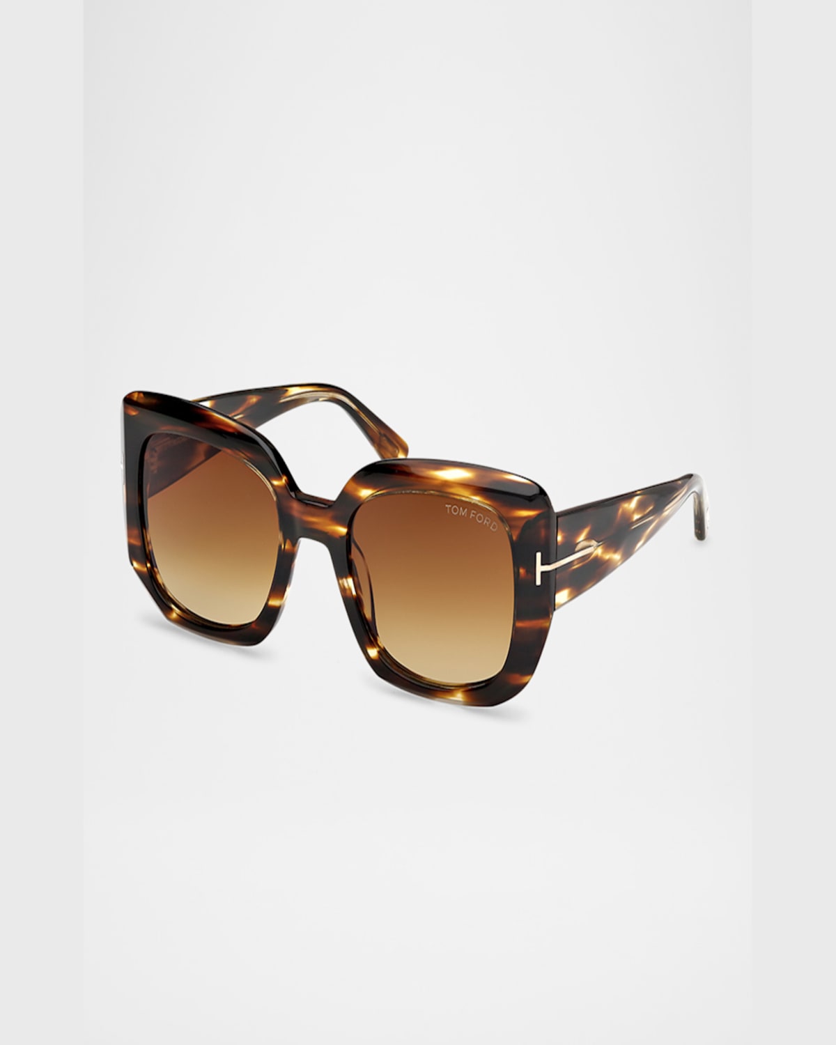 Tom Ford Carla 52mm Square Sunglasses In Multi