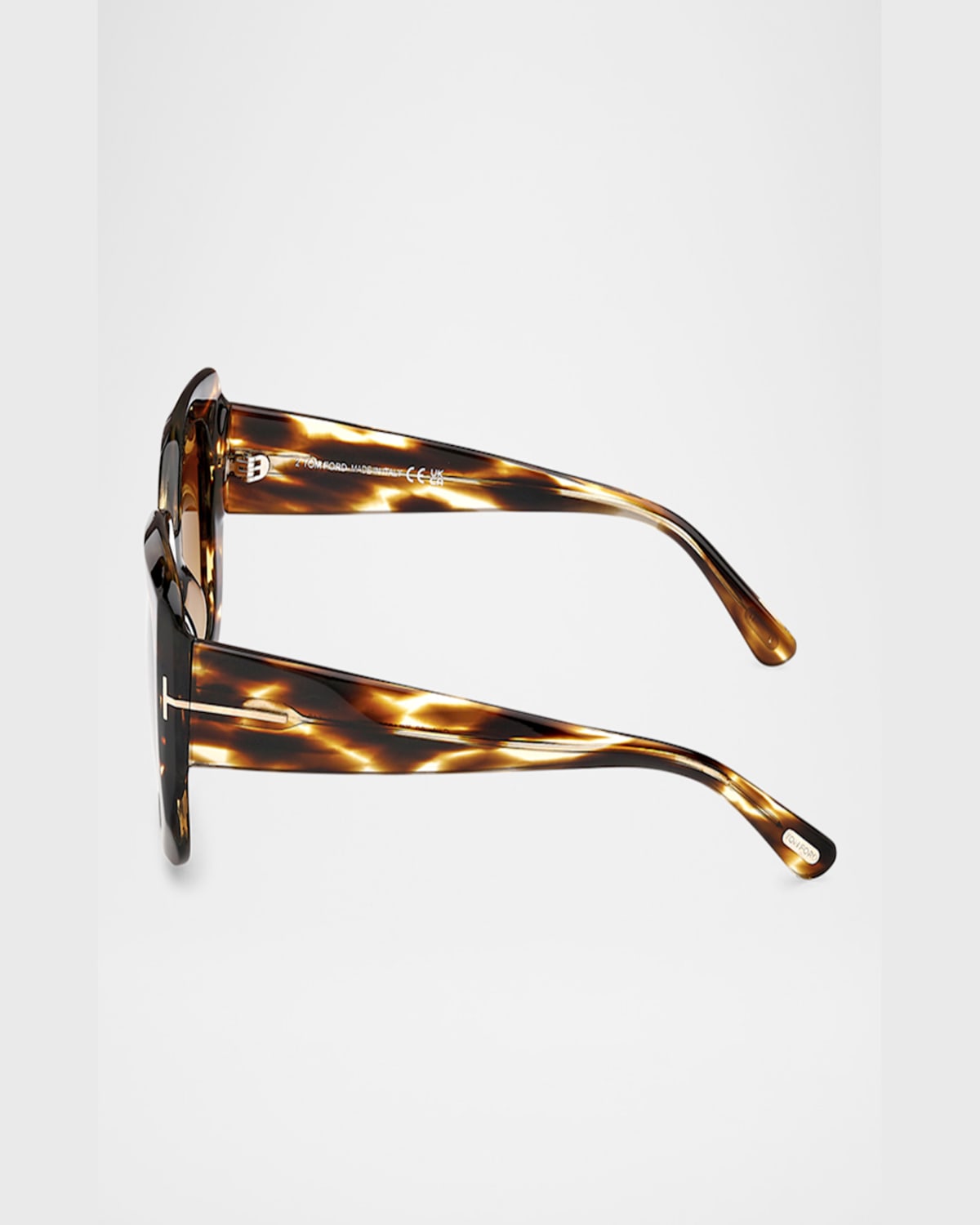Tom Ford Carla 52mm Square Sunglasses In Multi