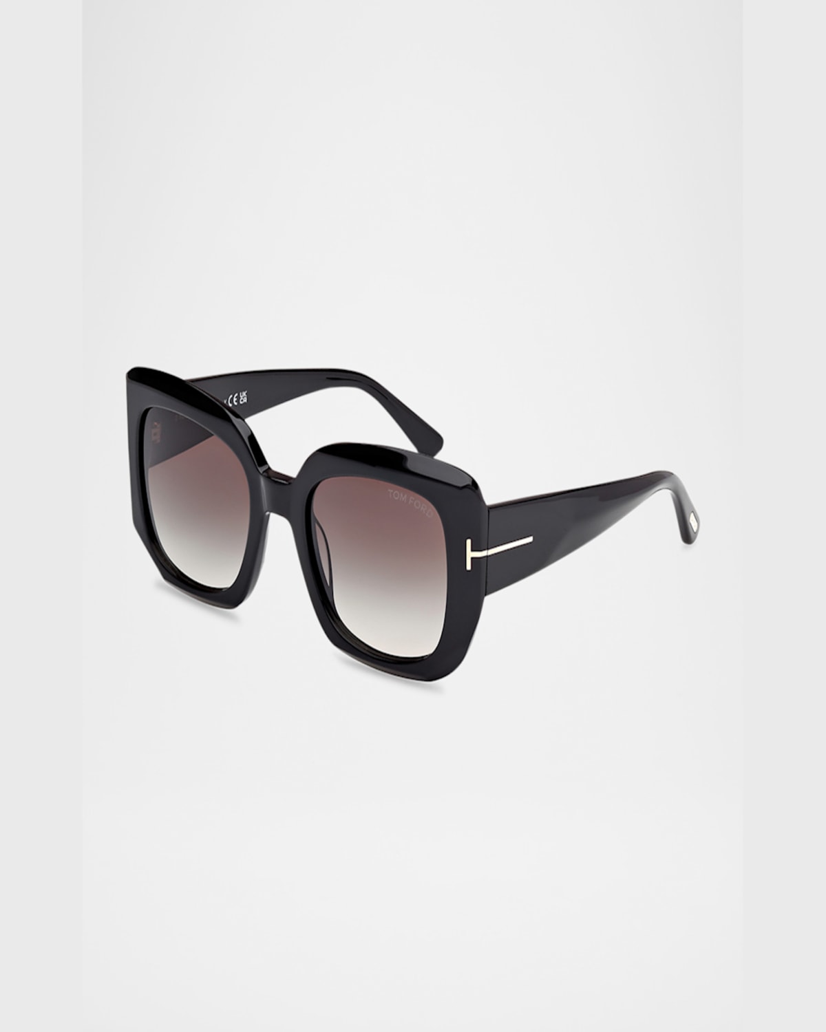 Tom Ford Carla 02 Sonnenbrille In Shiny Black