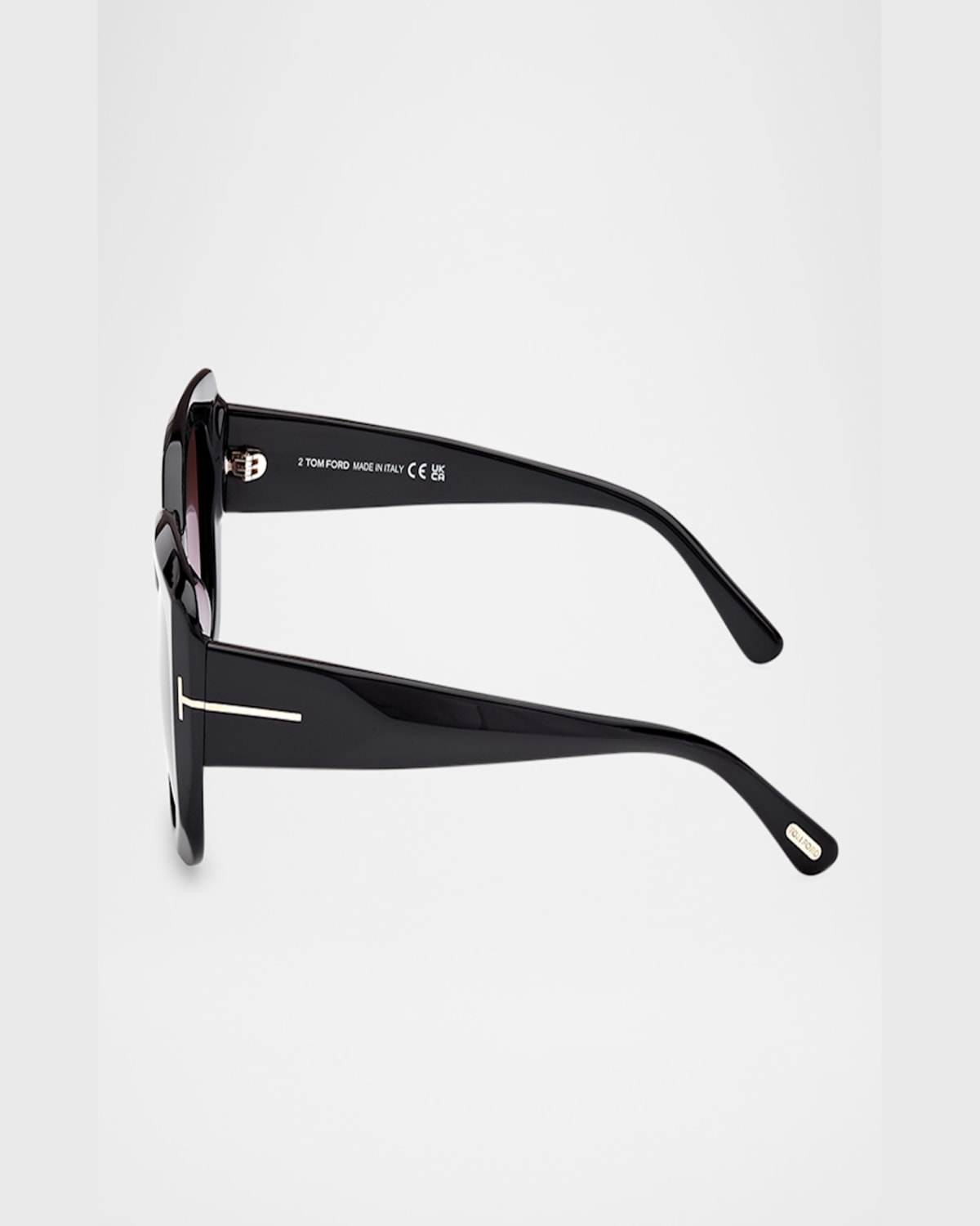 Tom Ford Carla 02 Sonnenbrille In Shiny Black