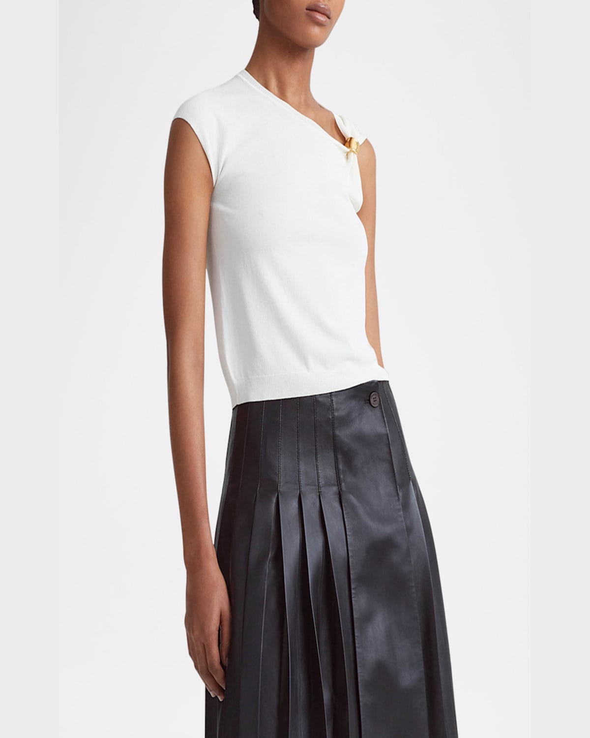 Altuzarra Rinaldi Gathered Ring Knit Top