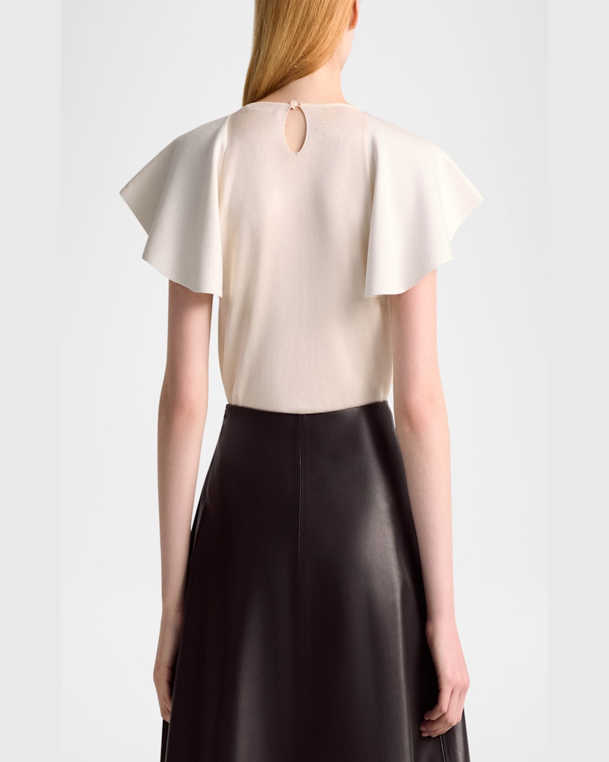 Altuzarra Zuzu Flutter-sleeve Top
