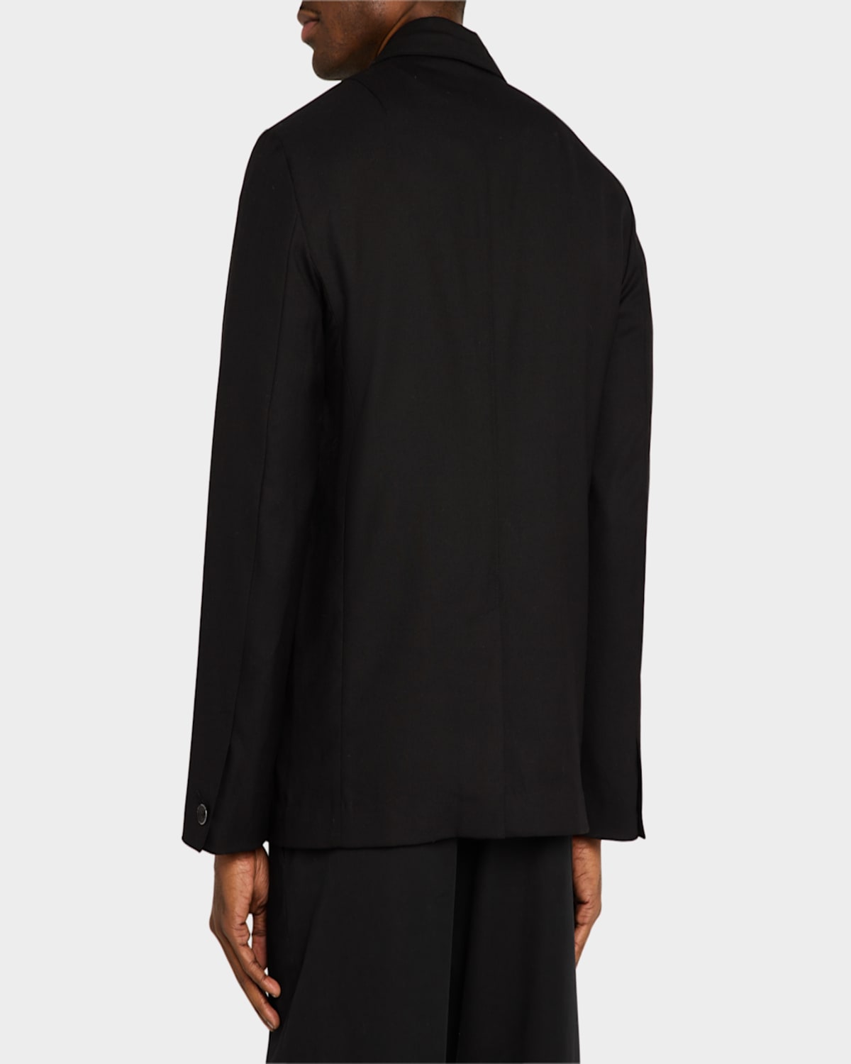 Rag & Bone Men's Butler Ripstop Wool Blazer In Black