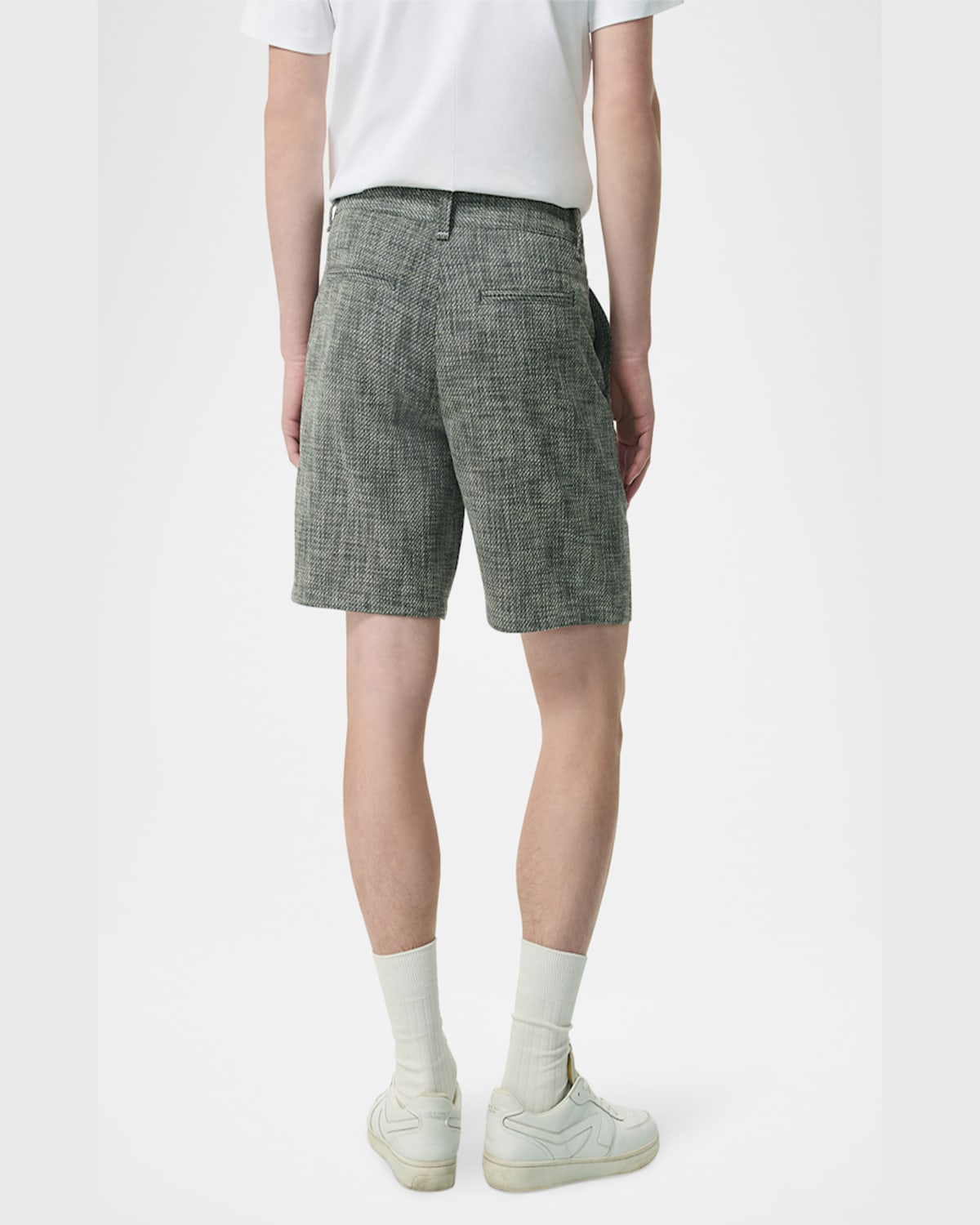 Rag & Bone Men's Haydon Tweed Shorts In Navymult