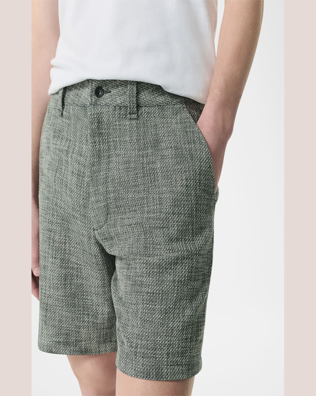 Rag & Bone Men's Haydon Tweed Shorts In Navymult