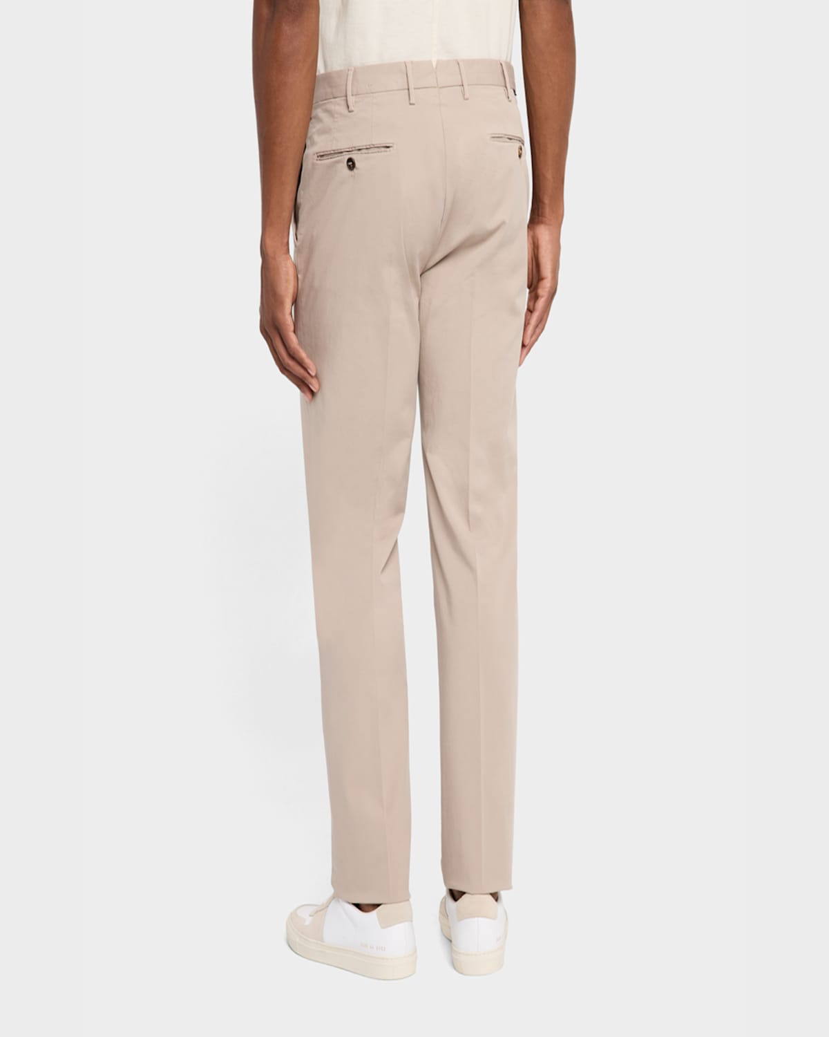 Incotex Tapered Trousers In Dark Beige520