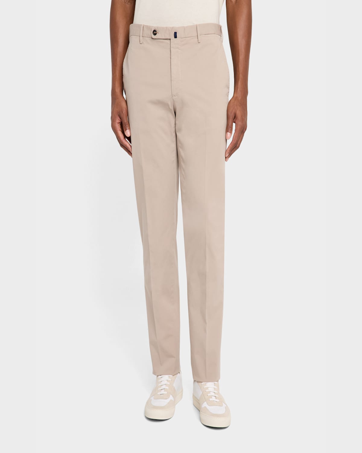 Incotex Tapered Trousers In Dark Beige520