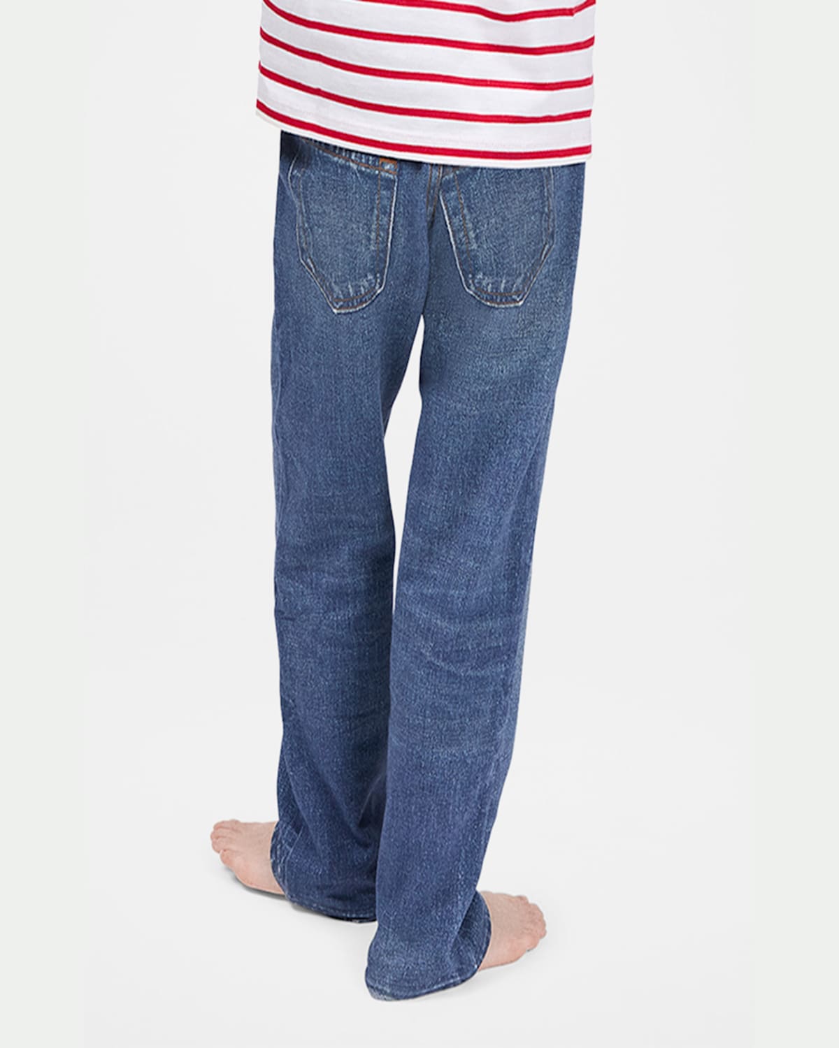 Rag & Bone Kid's Miramar Wide Leg Jeans In Lenox