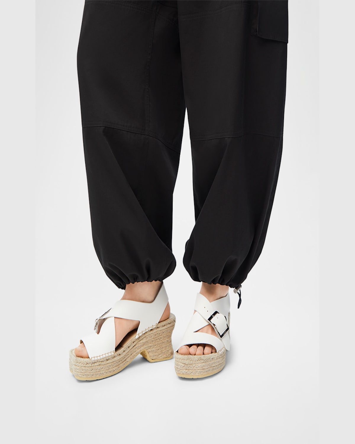 Loewe Petal Espadrille High Heel Sandals