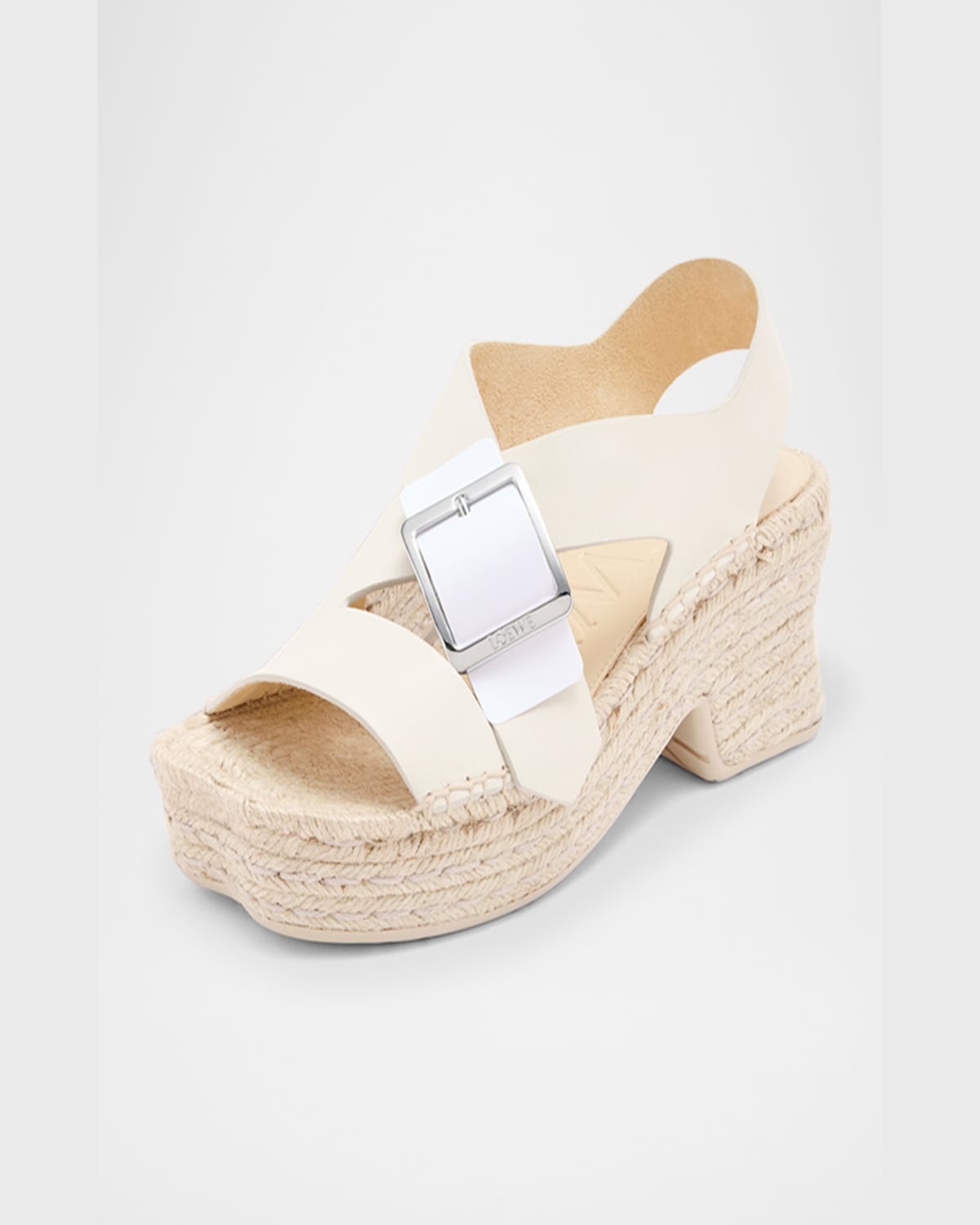 Loewe Petal Espadrille High Heel Sandals
